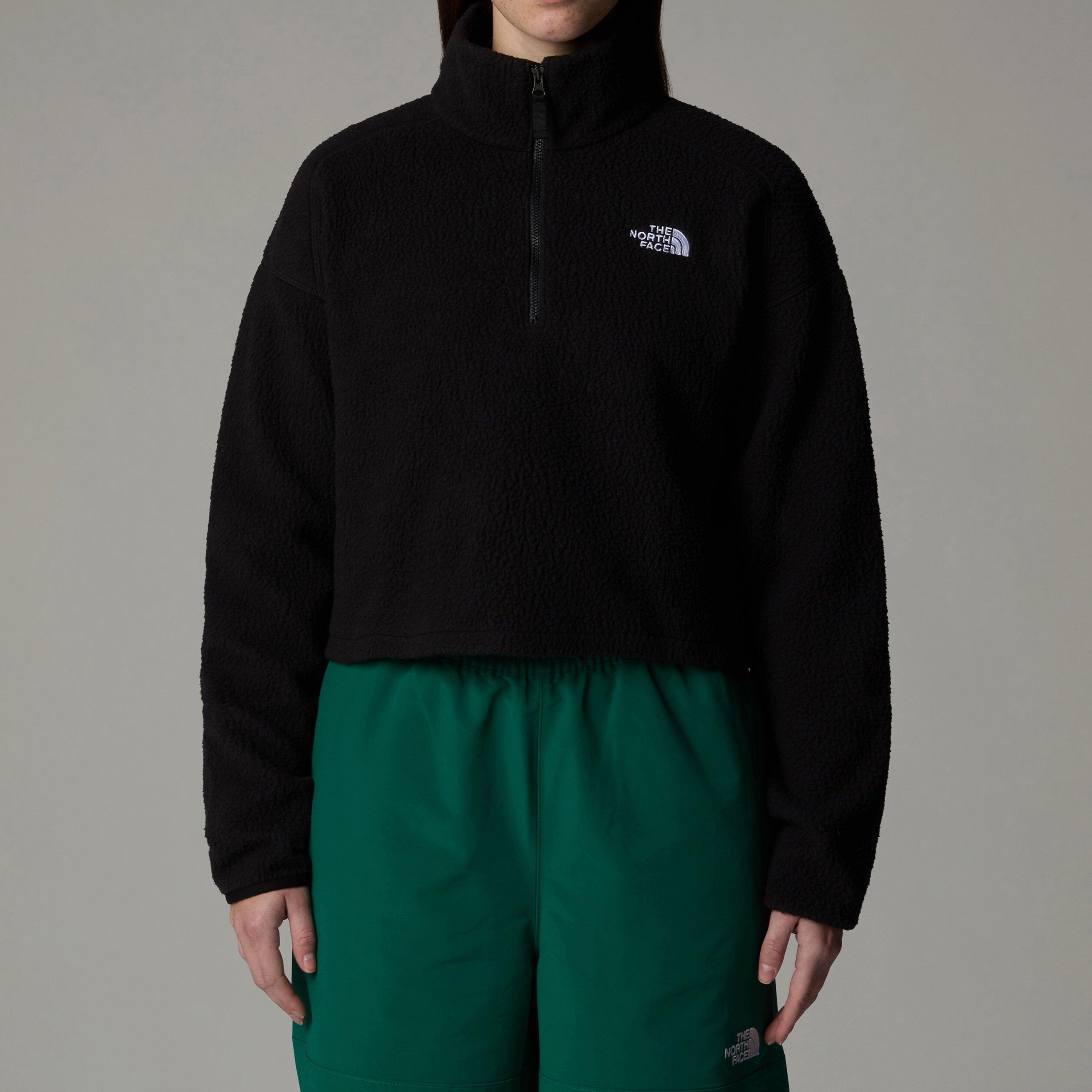 The North Face 100 Glacier Cropped quarter Zip Fleece