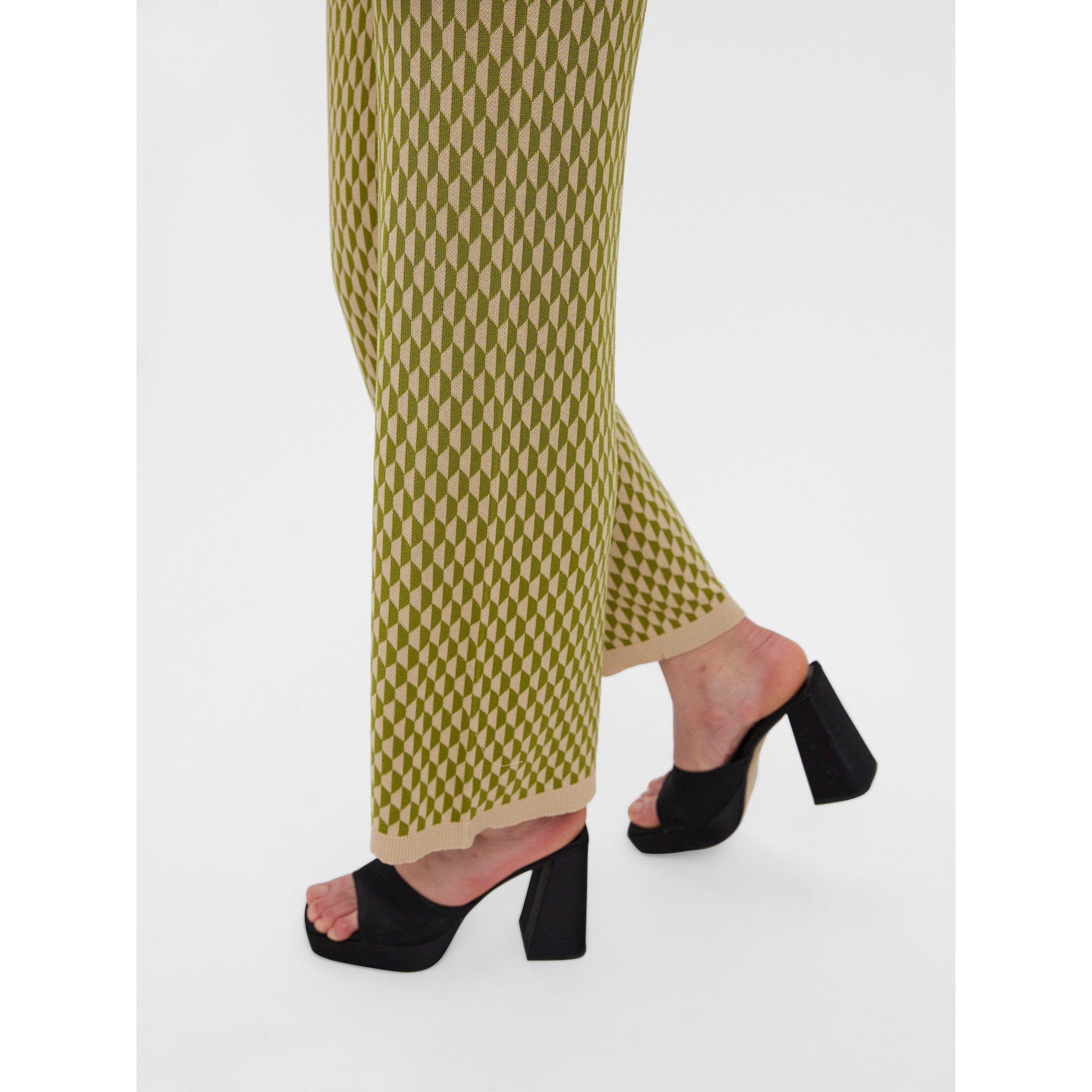 Woodbine - Vero Moda - Women's Murina Geometric Print Tapered Trouser - 4