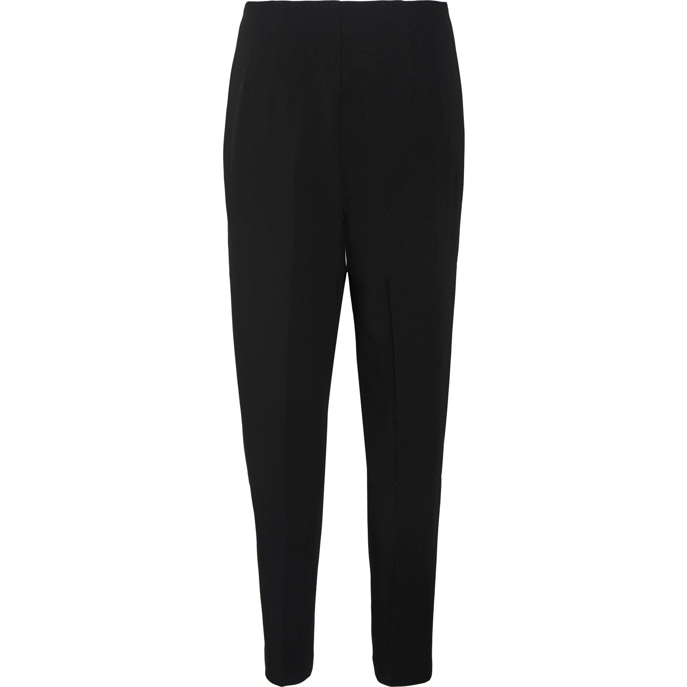 Vero Moda Women's Vmsandy High-Waisted Tapered Trousers - Black - S L34