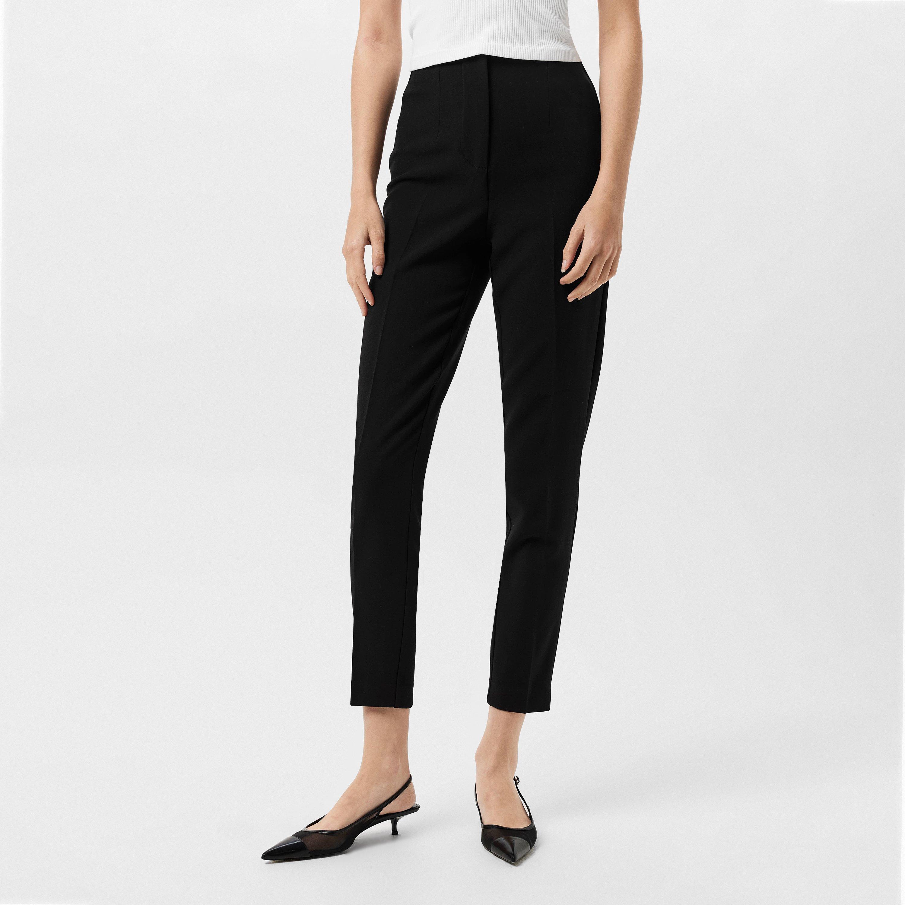 Noir - Vero Moda - Women's VMSandy High-Waisted Tapered Trousers - 3
