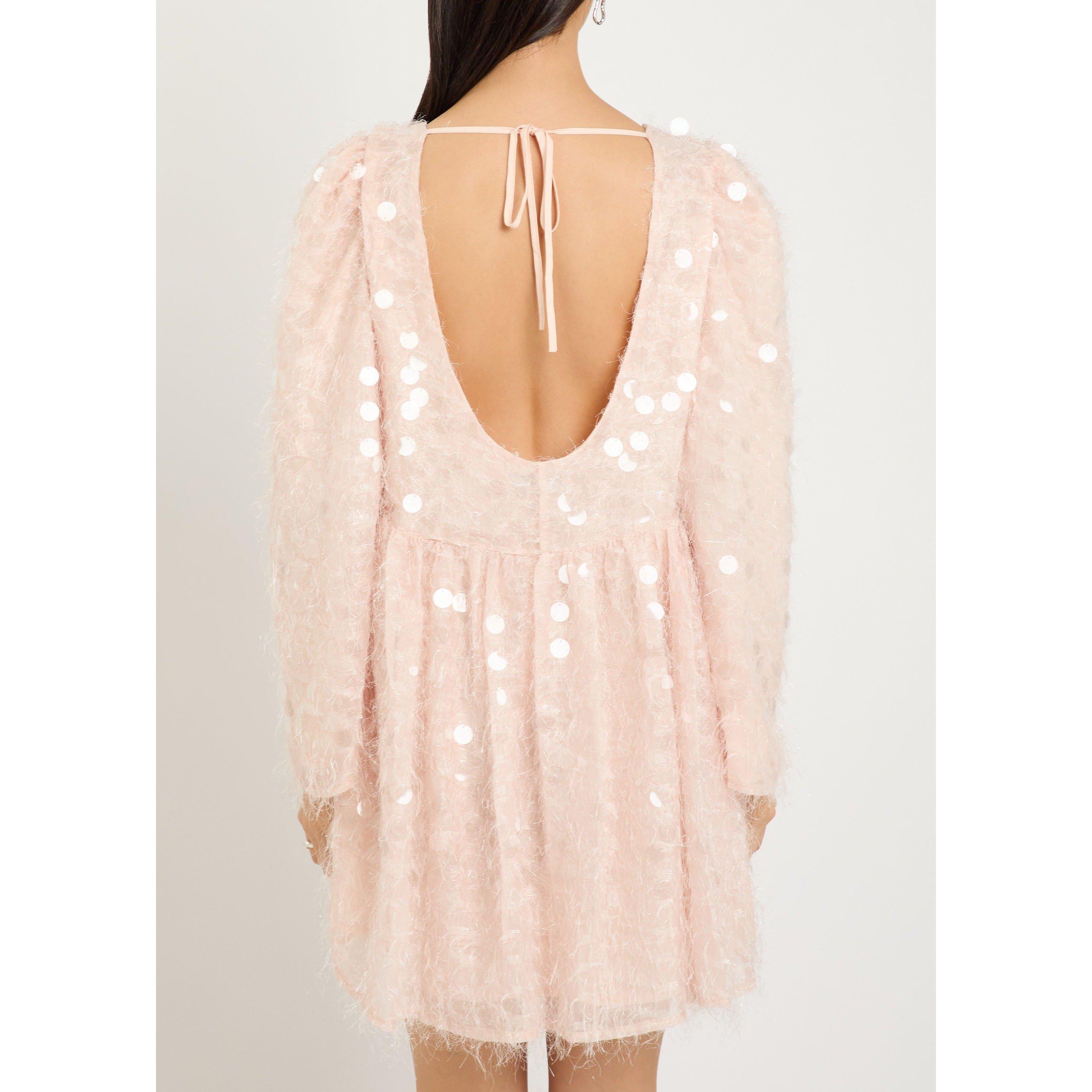 LIGHT PINK - Sister Jane - SD Teese Sequin Mini Dress - 3