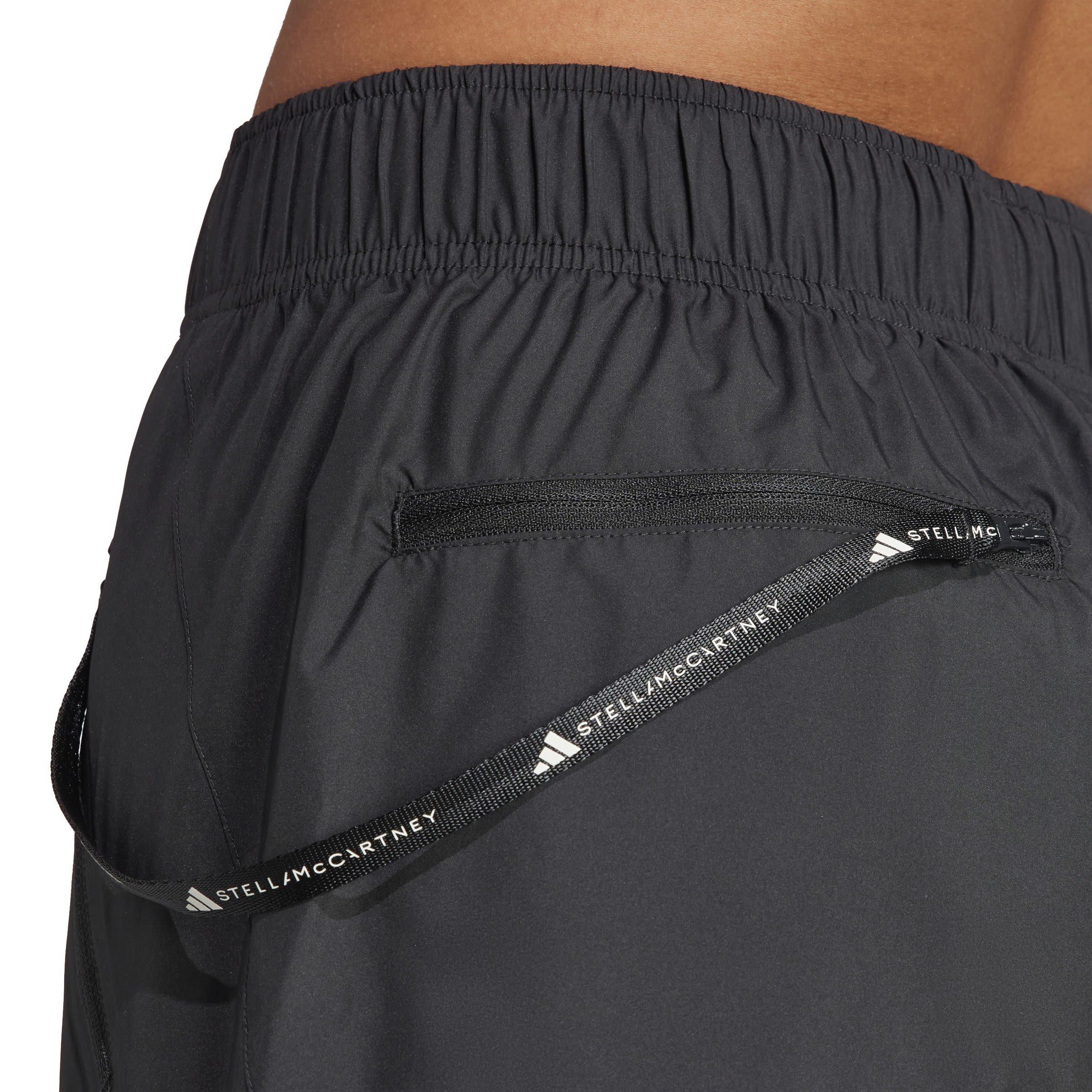 Black - adidas by Stella McCartney - Women's Open Hem Woven Joggers - 6