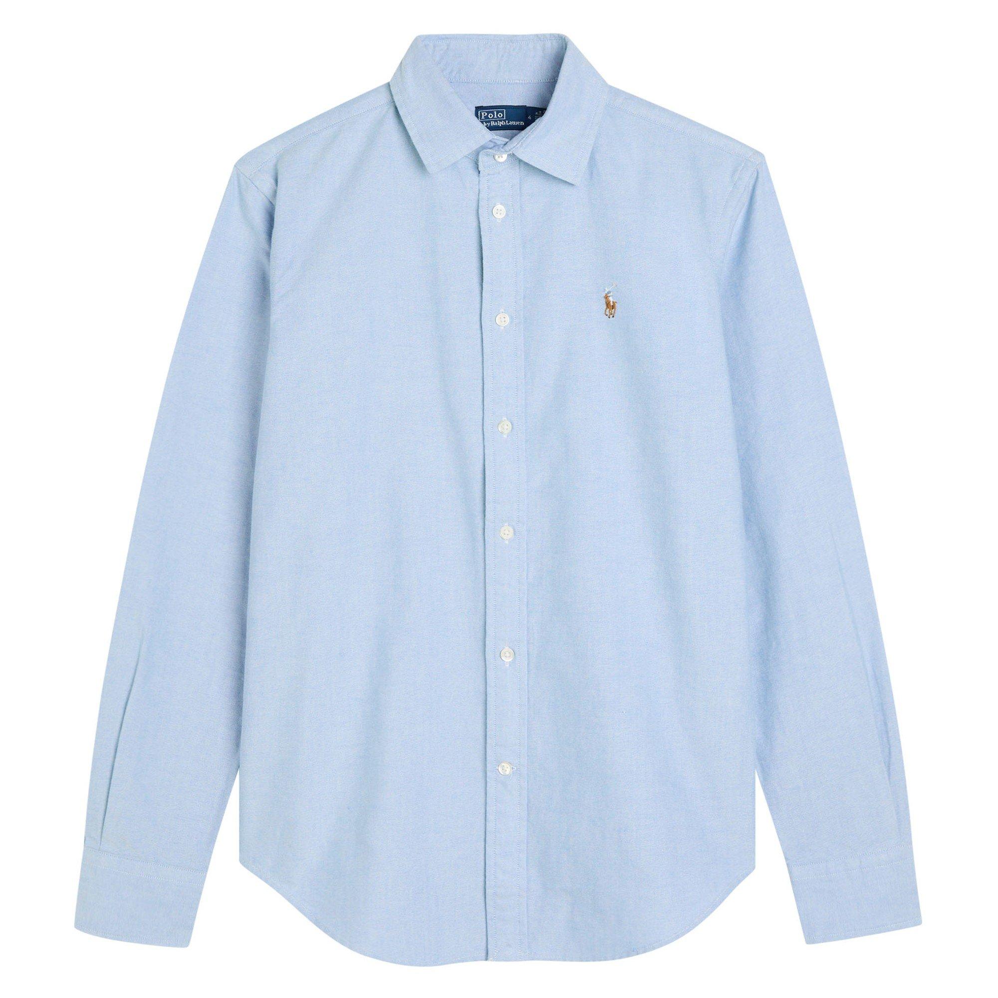 LIGHT BLUE - Polo Ralph Lauren - SB LS SLIM FIT OXFORD - 1