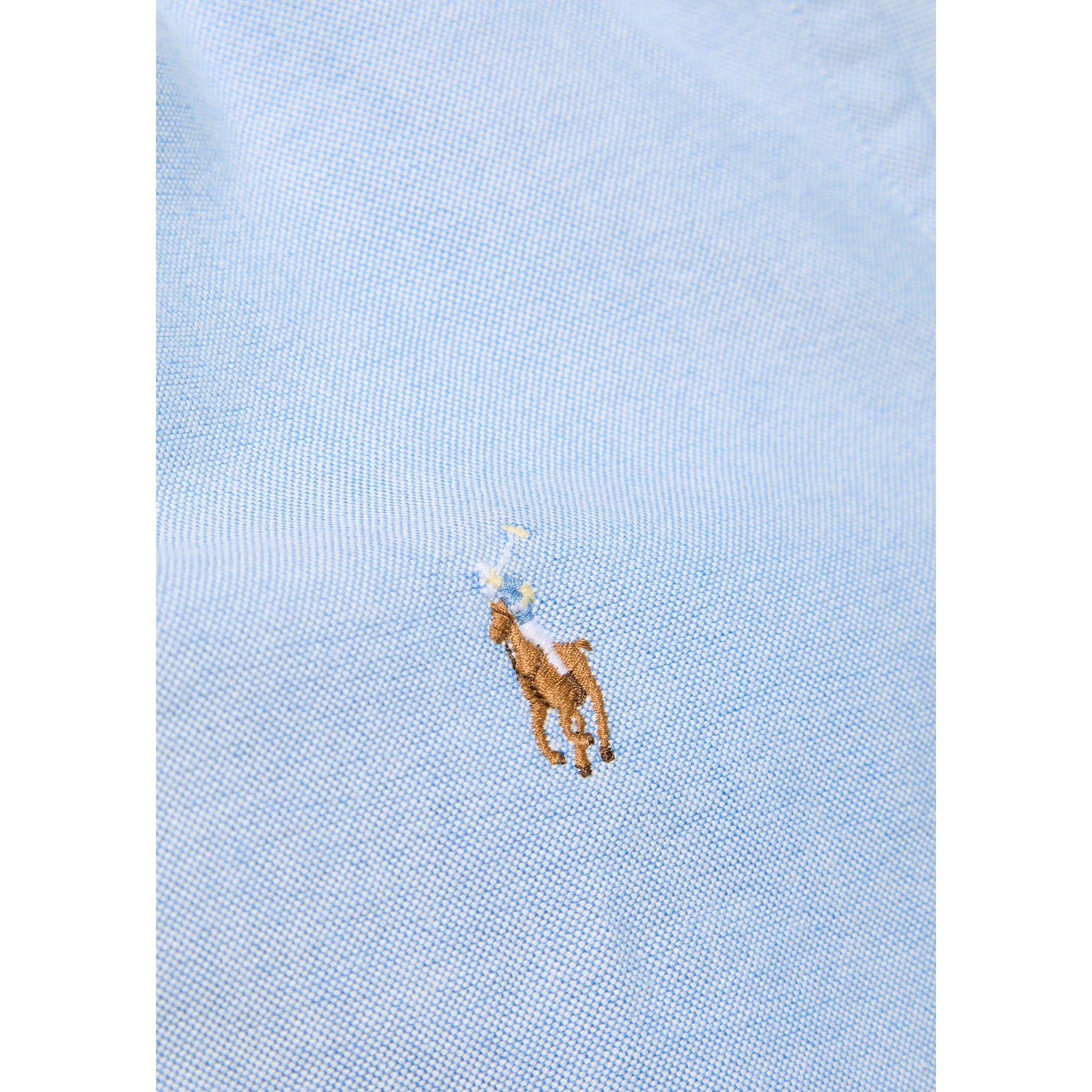 LIGHT BLUE - Polo Ralph Lauren - SB LS SLIM FIT OXFORD - 4