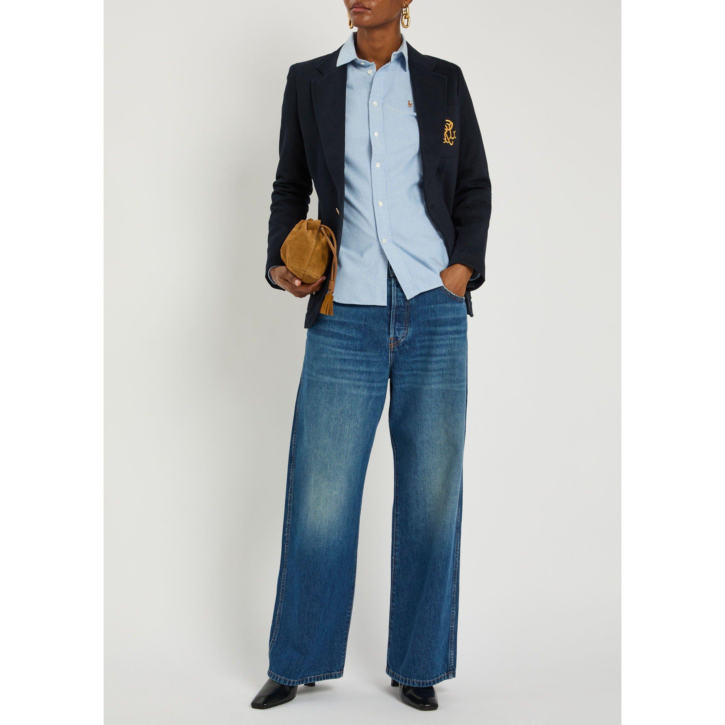 LIGHT BLUE - Polo Ralph Lauren - SB LS SLIM FIT OXFORD - 5