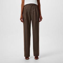 Saint Laurent High Waisted Tailored Trousers