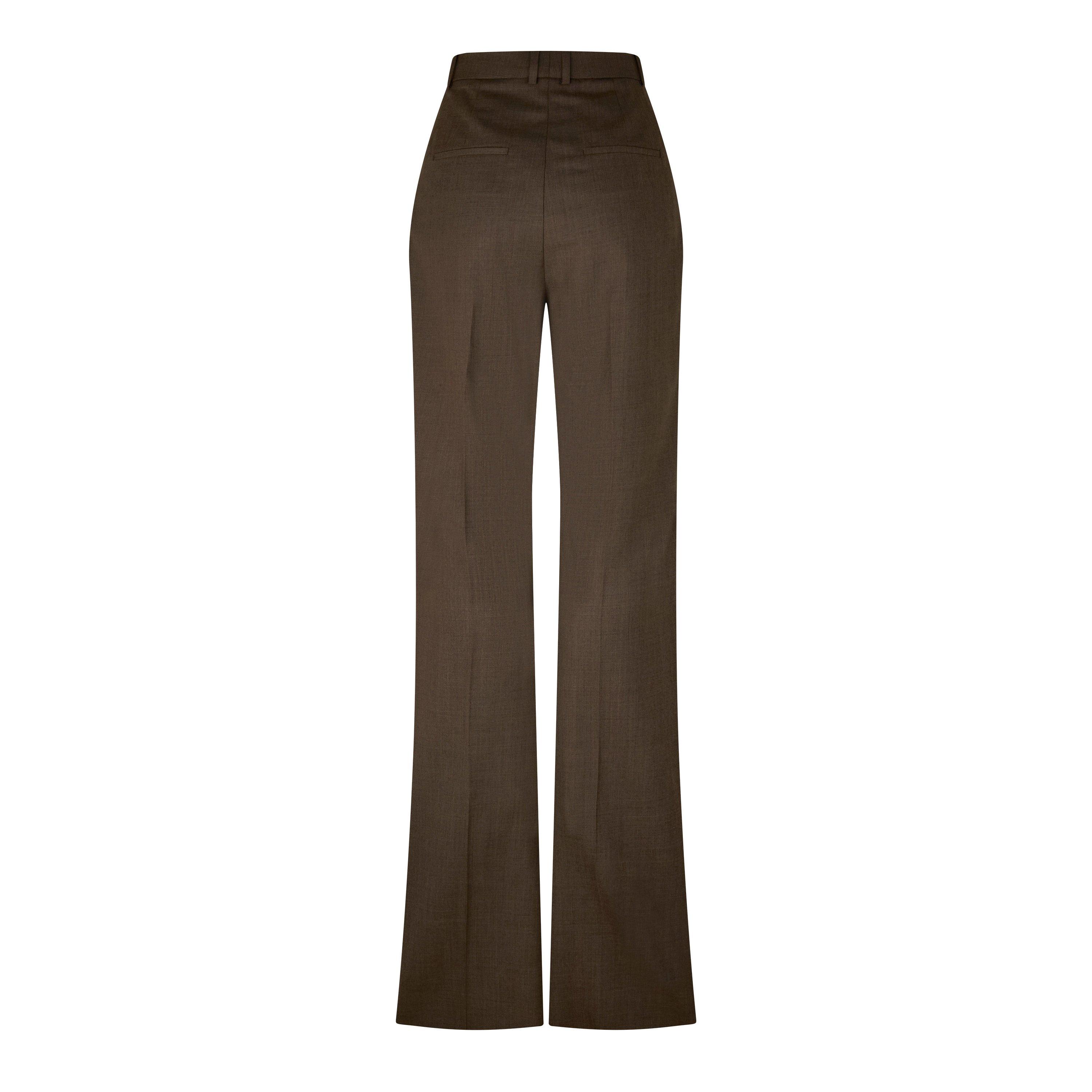 Vert De - Saint Laurent - High Waisted Tailored Trousers - 6