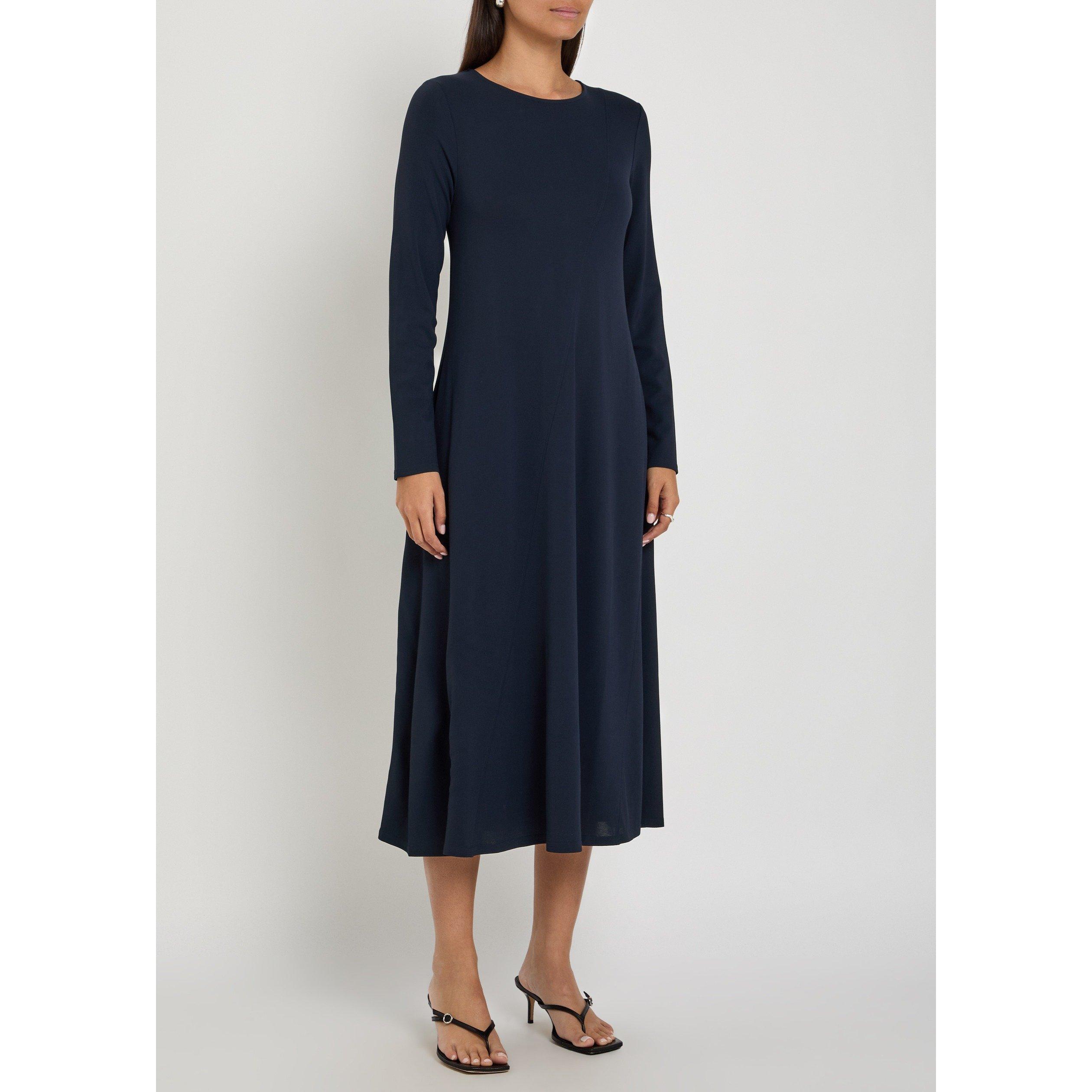 NAVY - Weekend Max Mara - SD WKDACRO JERSEY MIDI DRESS - 2