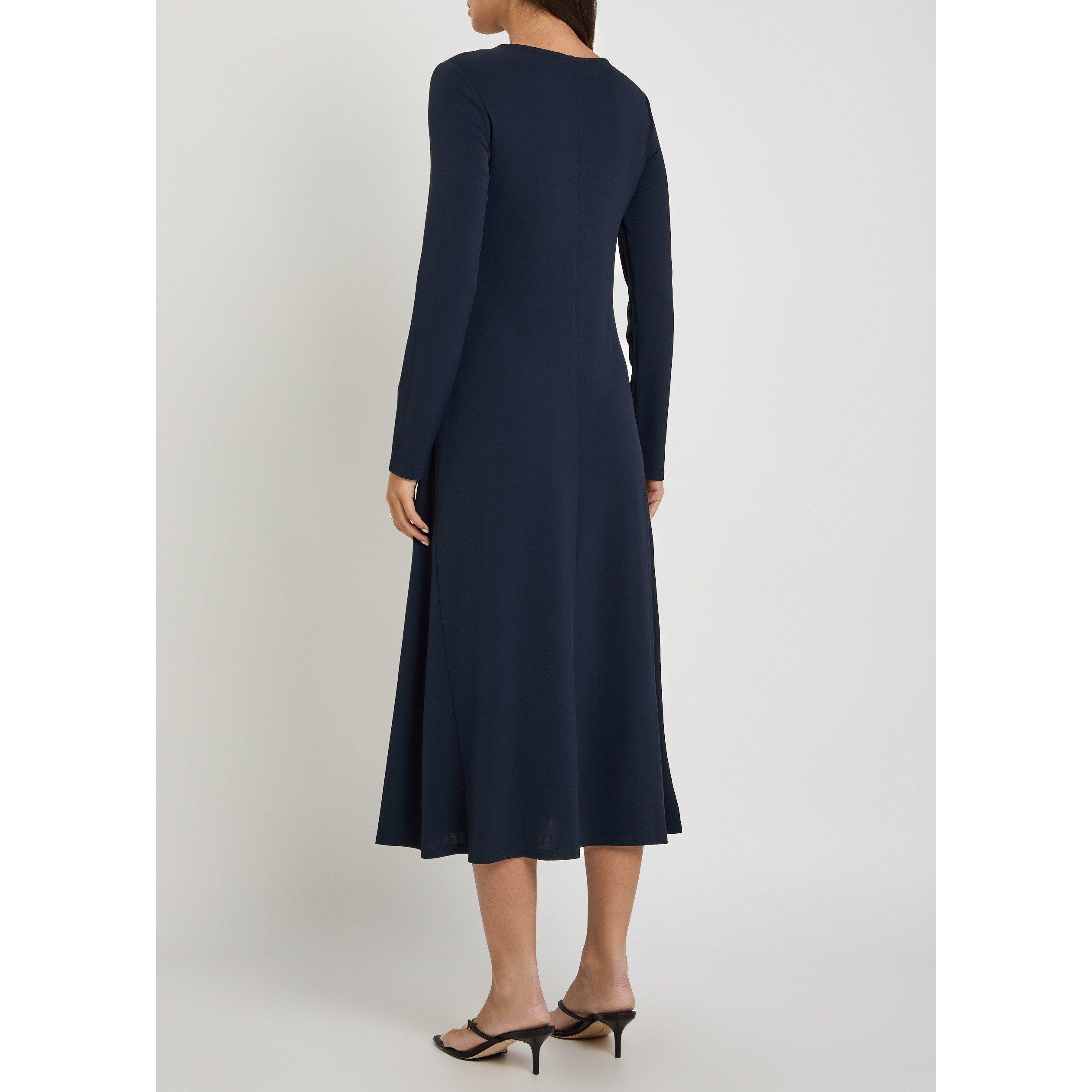 NAVY - Weekend Max Mara - SD WKDACRO JERSEY MIDI DRESS - 3