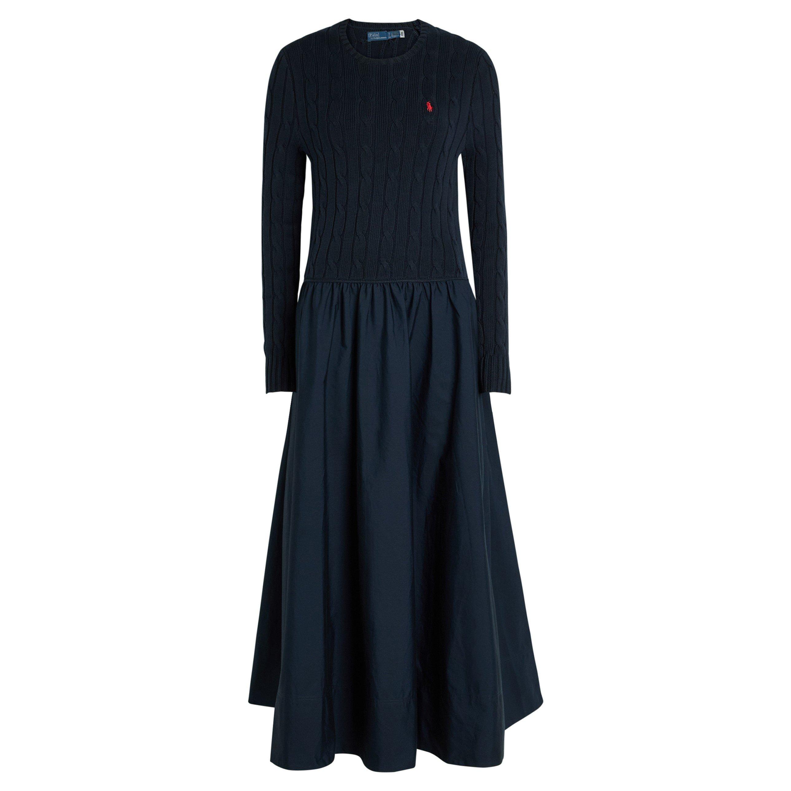 NAVY - Polo Ralph Lauren - LD LONG SHIRT DRESS