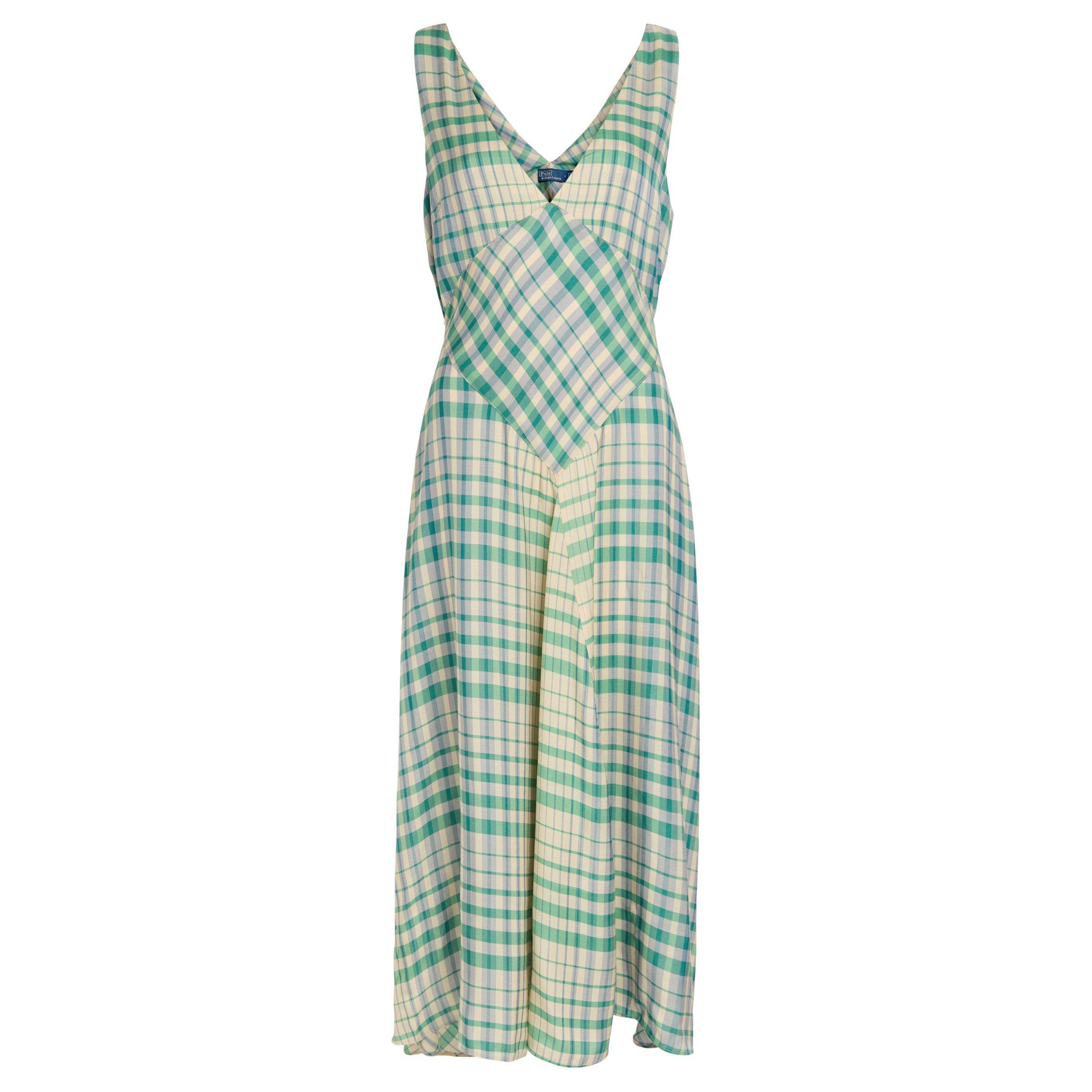 MULTICOLOURED 1 - Polo Ralph Lauren - SD PLAID SLVLS SLIP DRESS