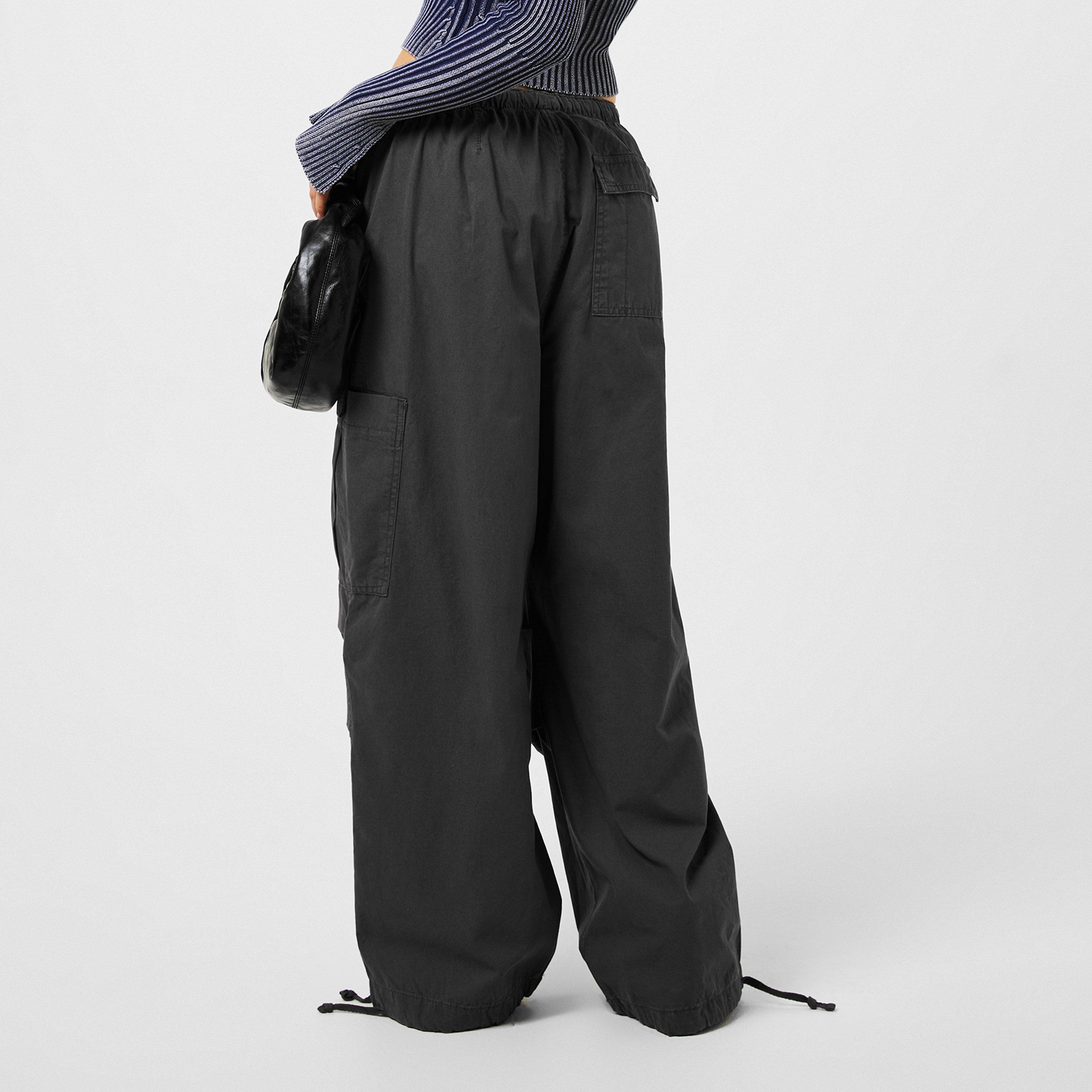 Vintage Grey - Jaded London - Parachute Cargo Pants - 4