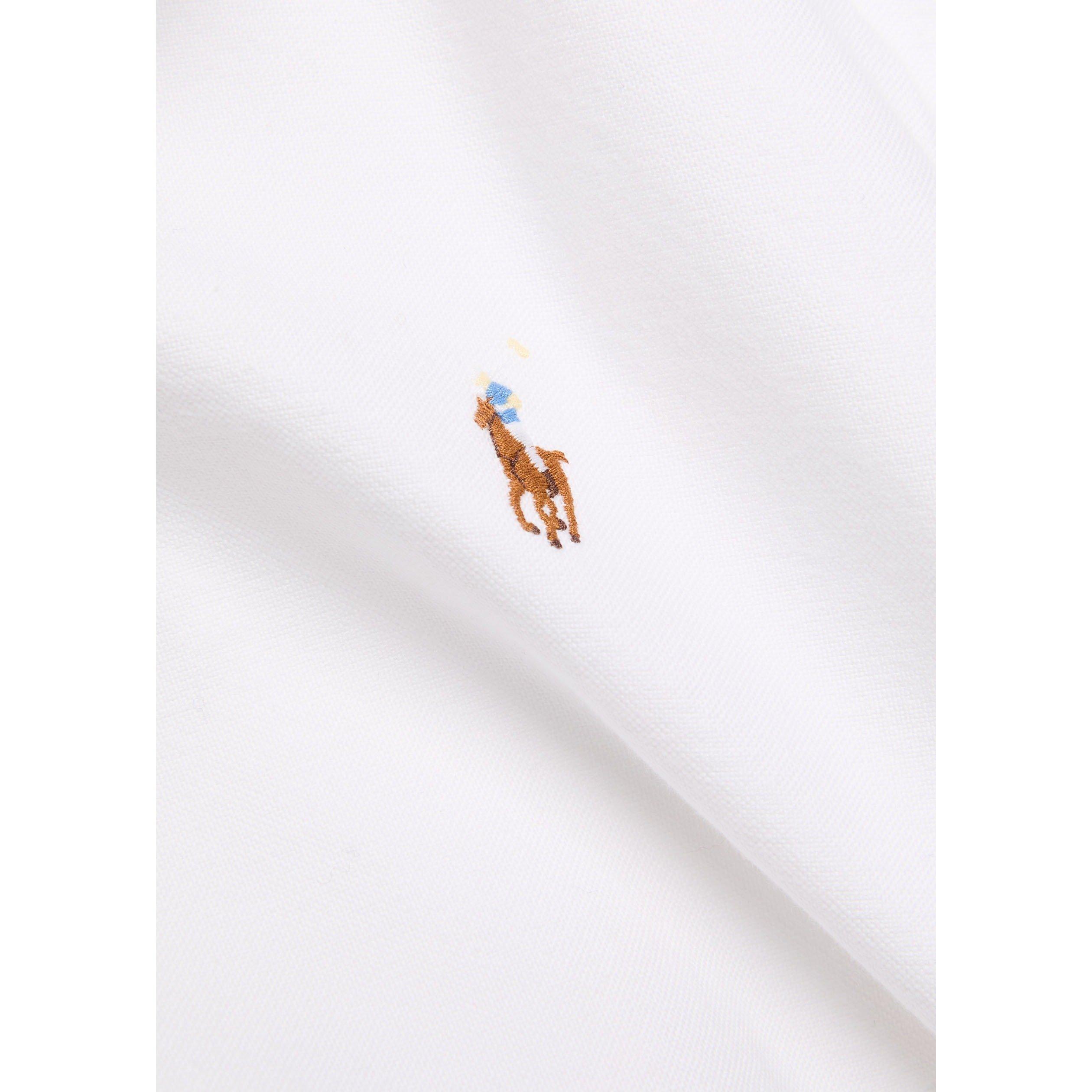 WHITE - Polo Ralph Lauren - SD LS SHIRT DRESS - 4