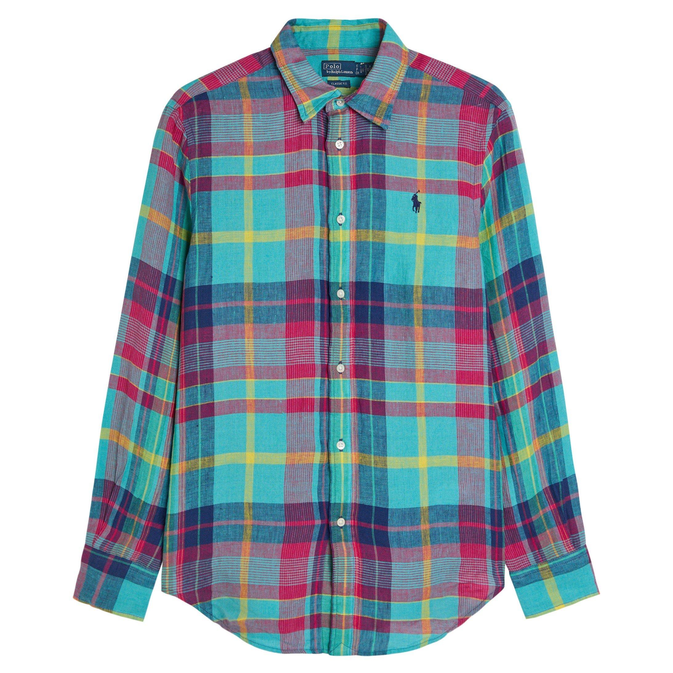 MULTICOLOURED 1 - Polo Ralph Lauren - S CLASSIC PLAID LS BUTTON FRON - 1