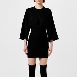 Rick Owens Drkshdw Cinched Tommy Mini Dress