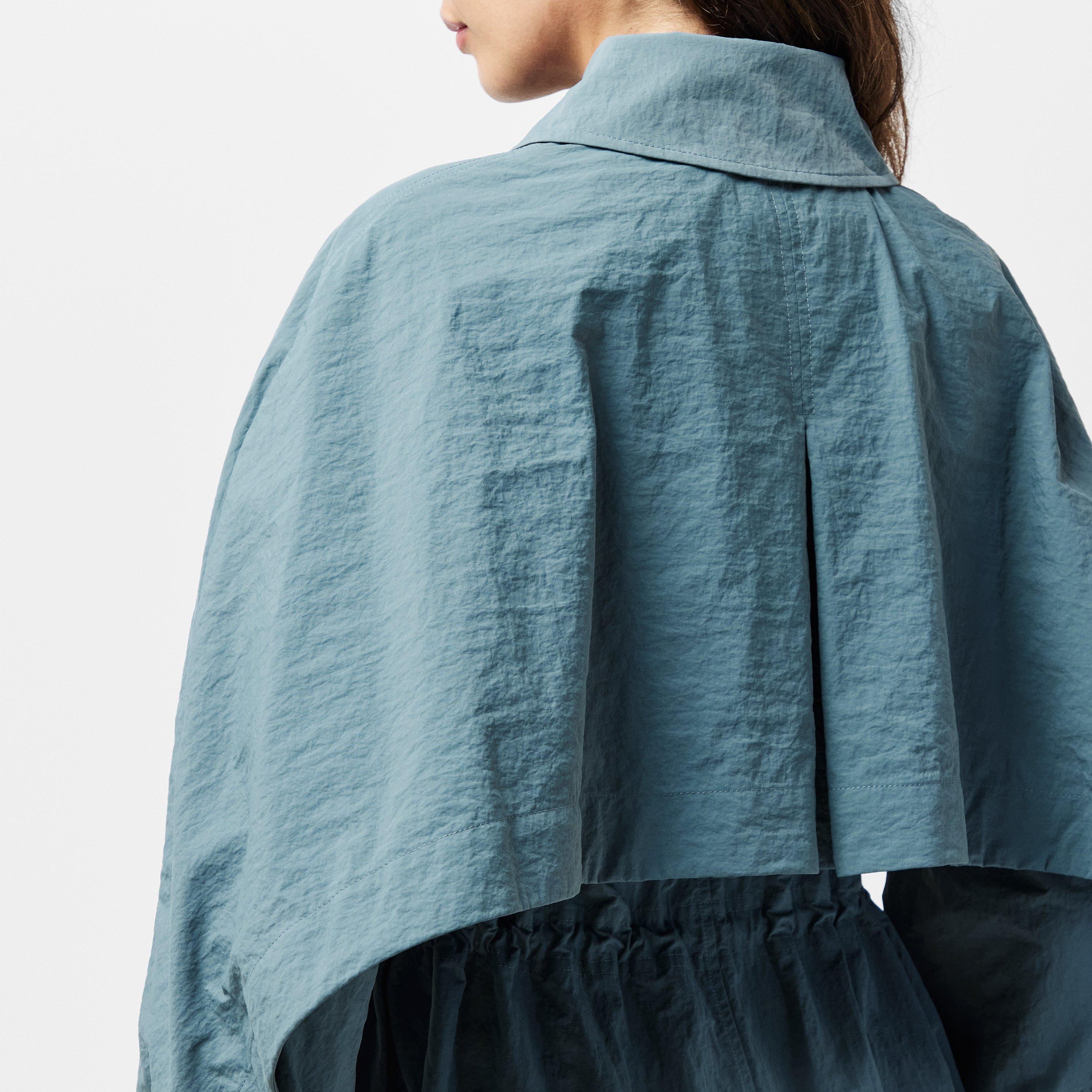 Stormy - French Connection - Women's Ilena Double-Breasted Mid-Length Trench Coat - 5