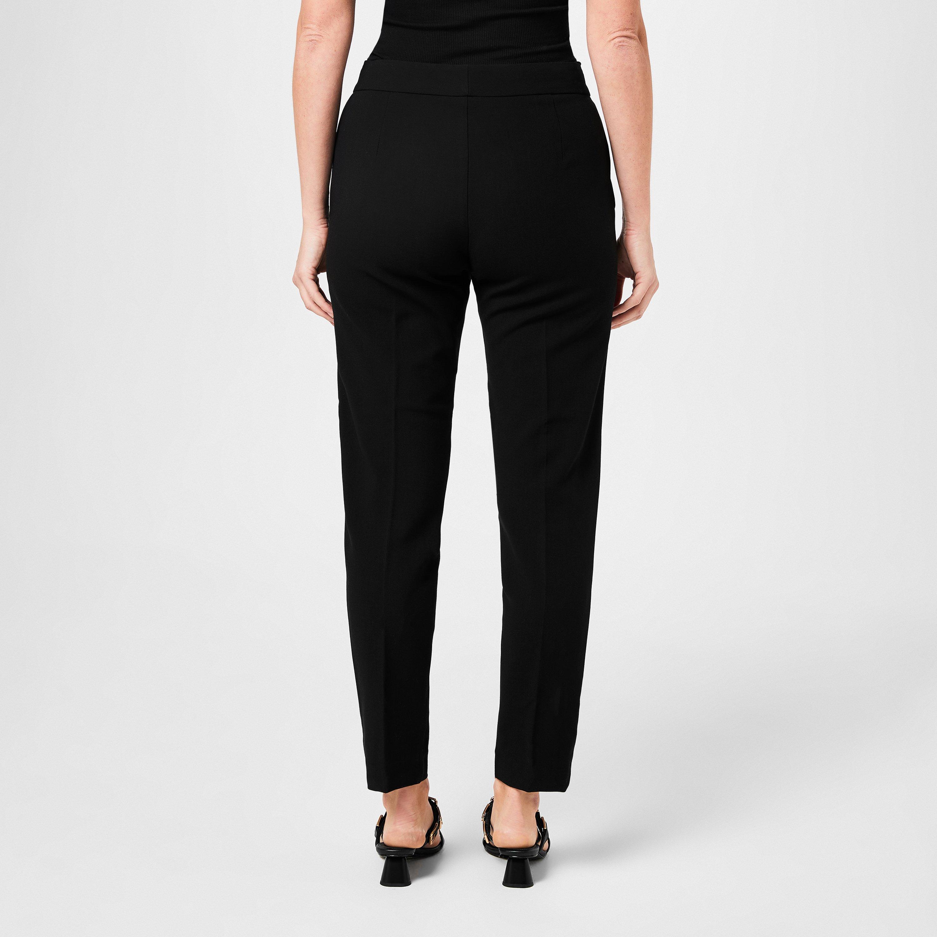 Black - French Connection - Women's Whisper Tailored Tapered Trousers - 3