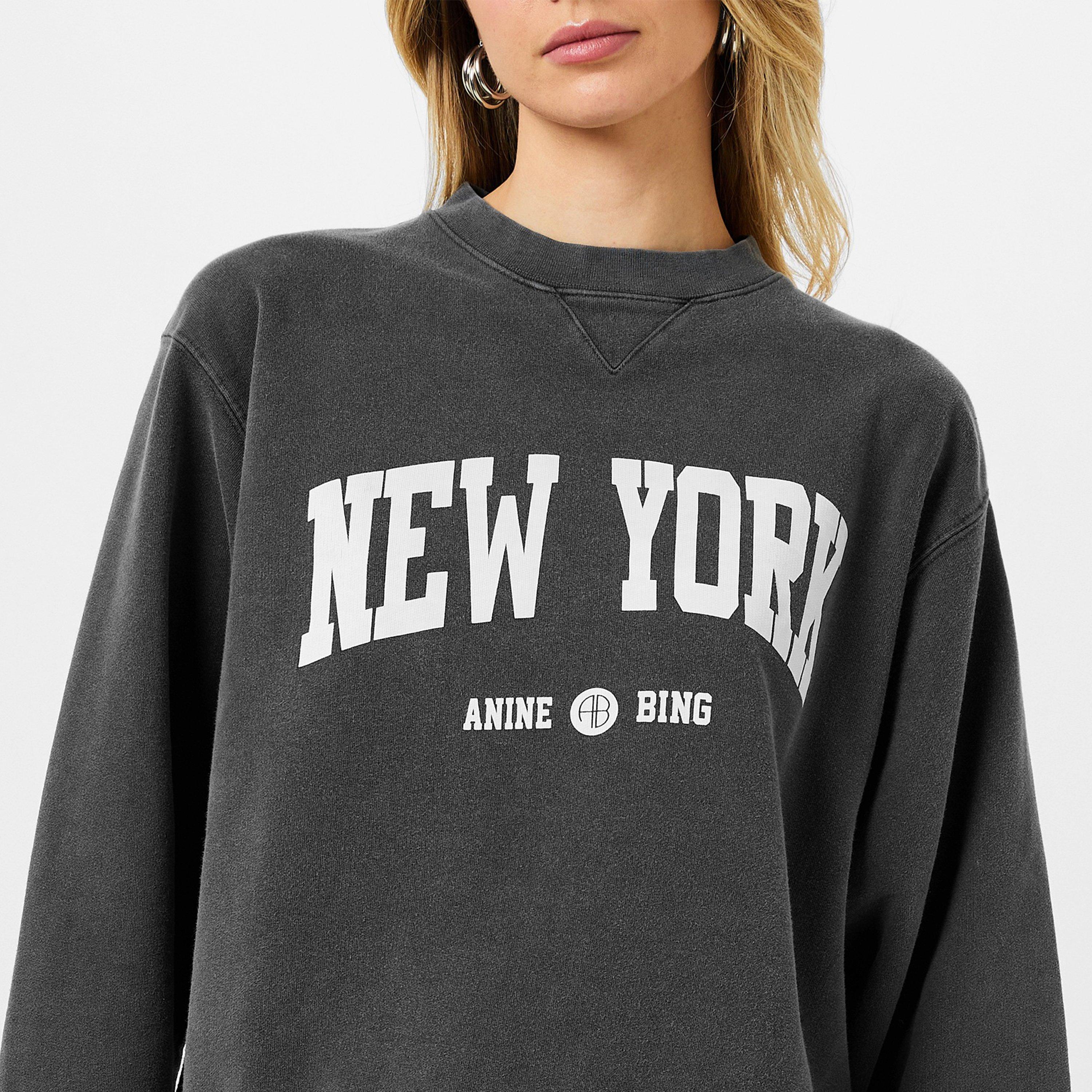 Washed Black - Anine Bing - Ramona New York Sweater - 4