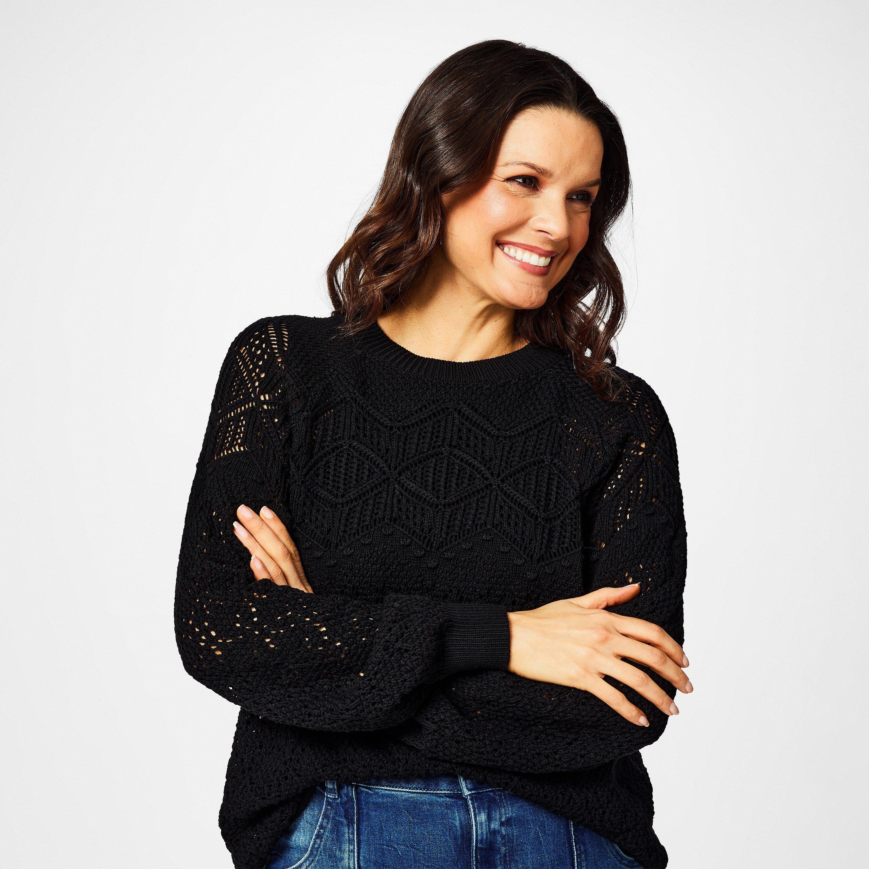 Sort - Biba - Biba Pointelle Knitted Jumper - 3