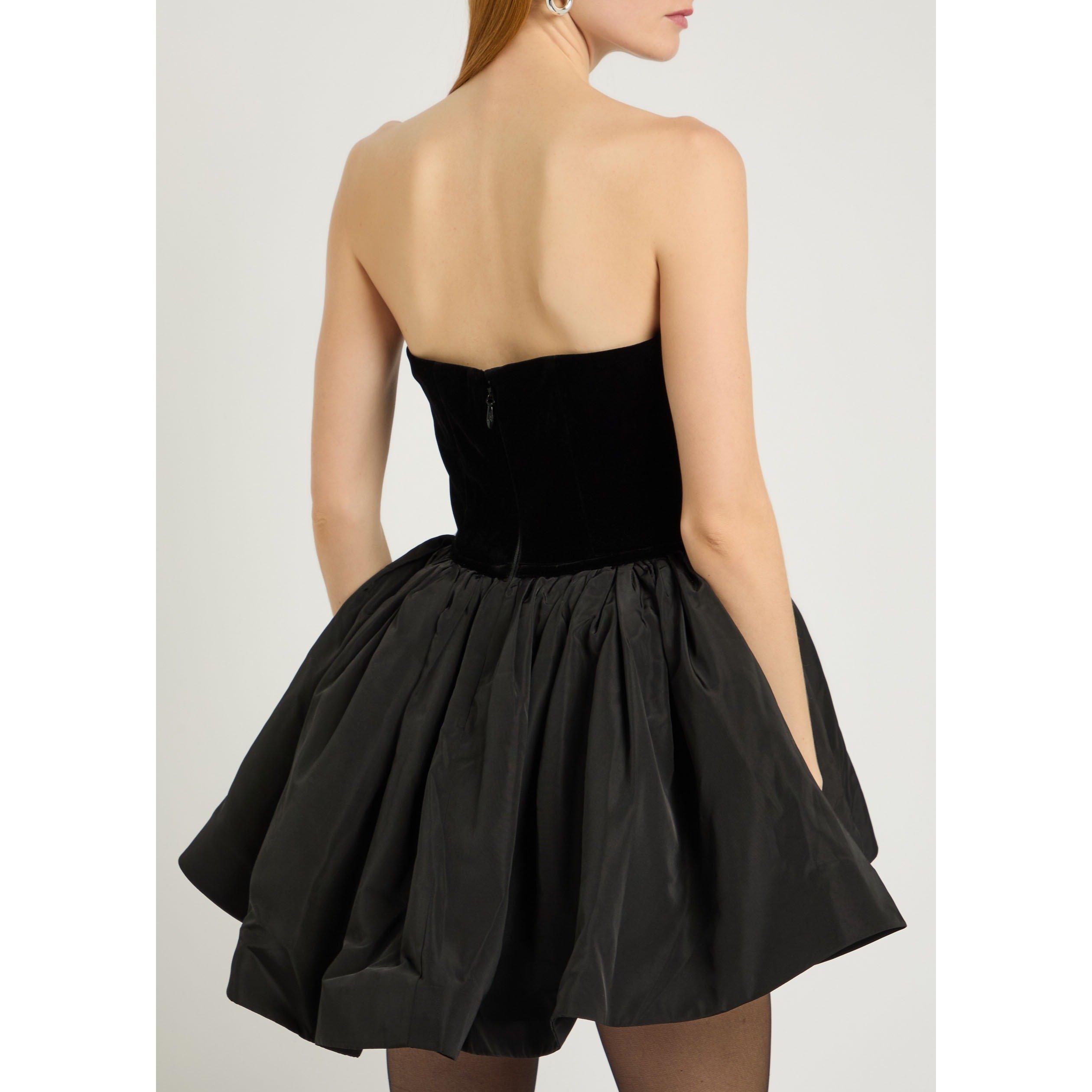 BLACK - Ronny Kobo - Women's Atlas Pleated Mini Dress - 3
