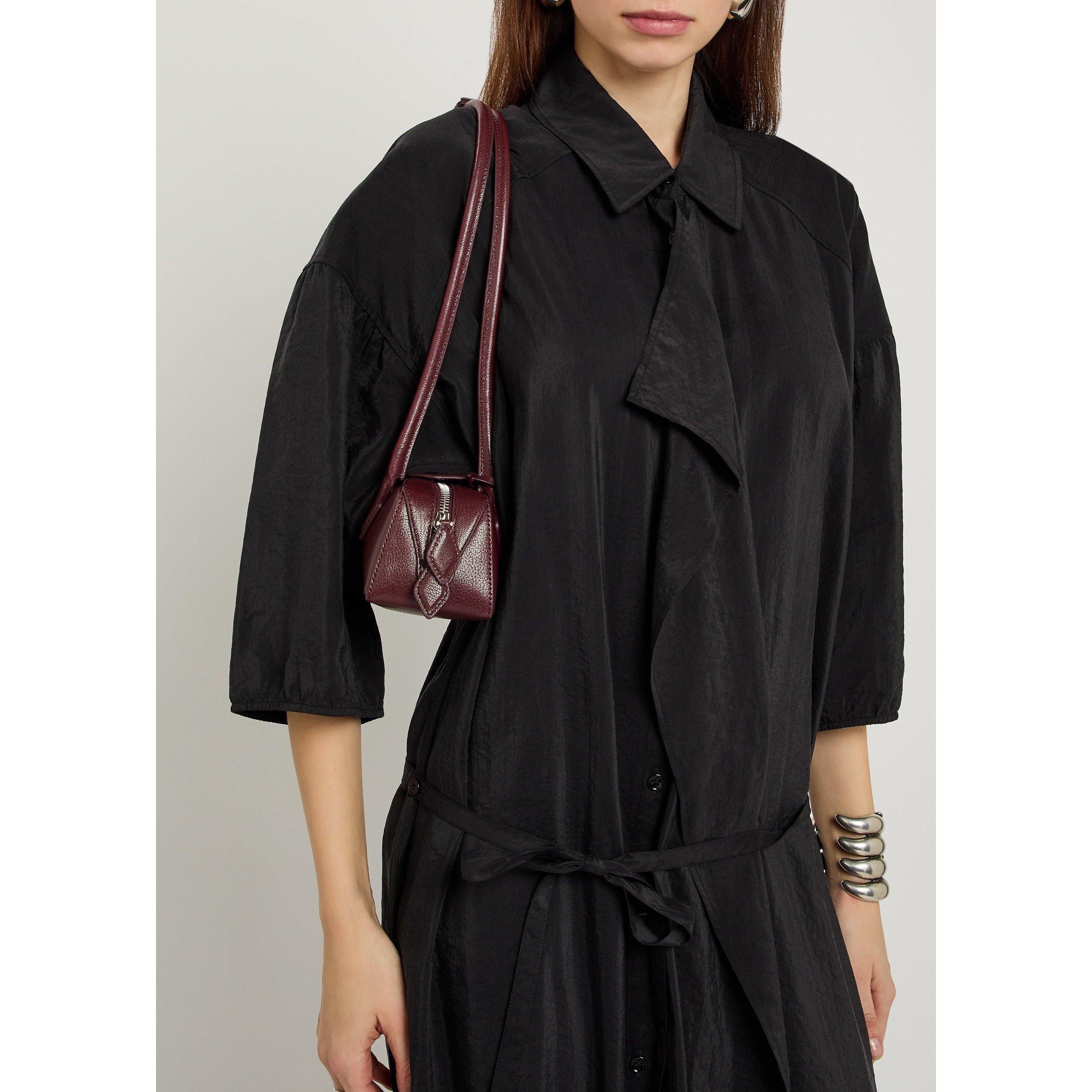BLACK - Lemaire - Women's Asymmetrical Silk Shirt Dress - 4