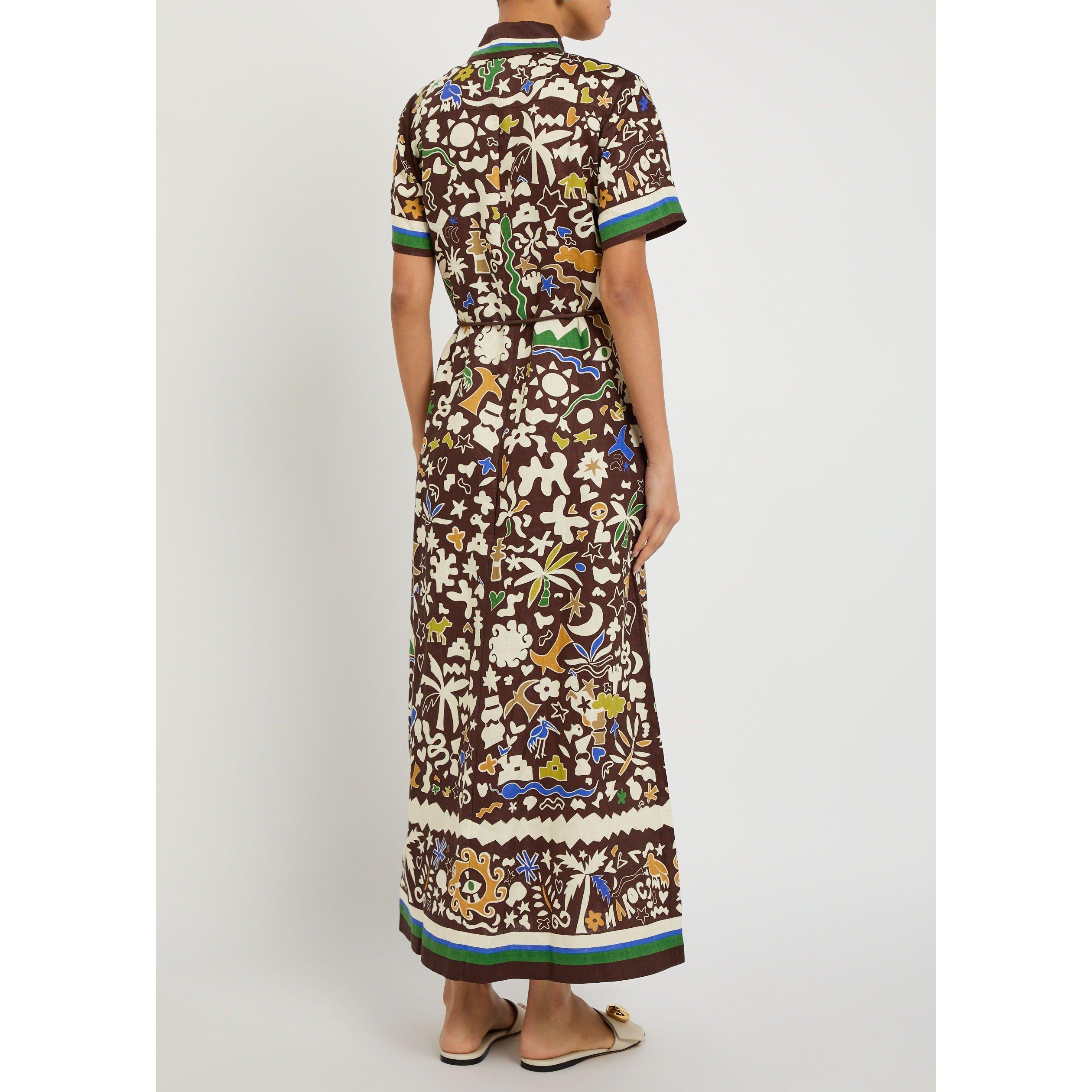 MULTICOLOURED - Alemais - LD MAROC SHIRTDRESS - 3