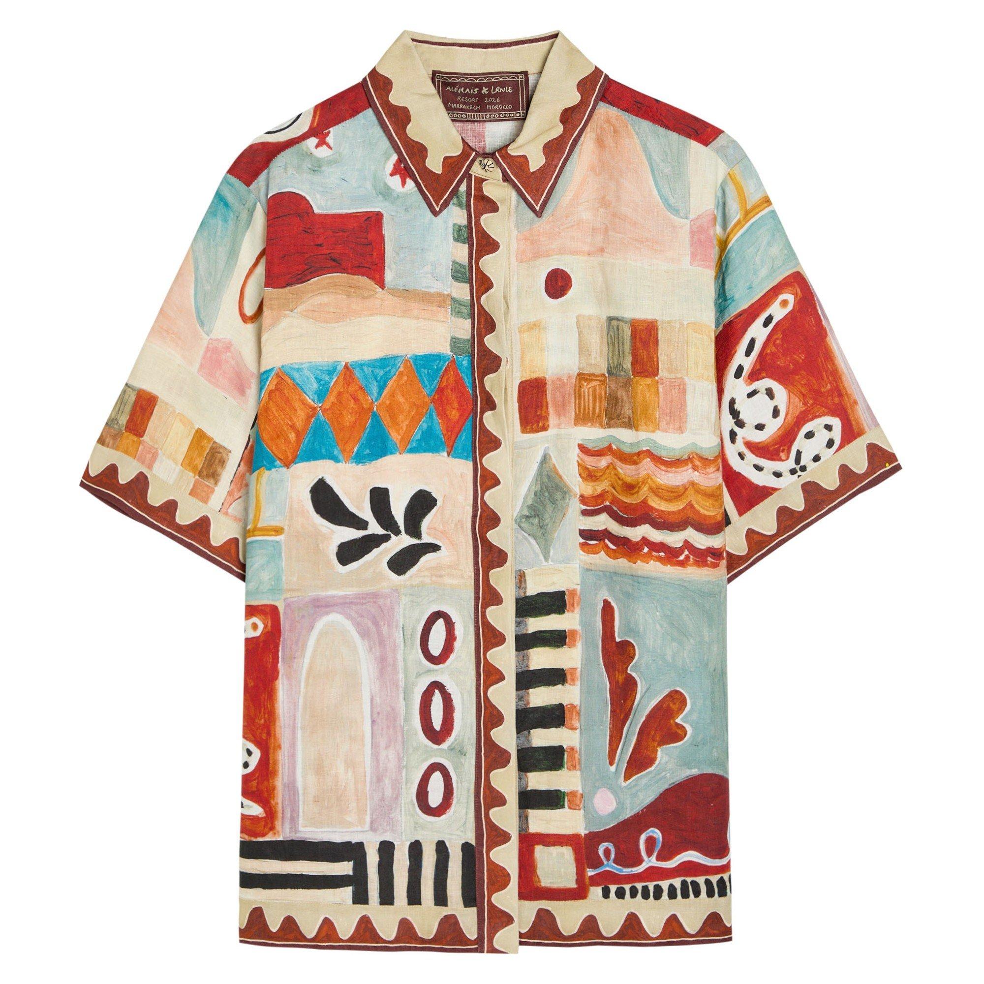 MULTICOLOURED - Alemais - S MICHELLE SHIRT