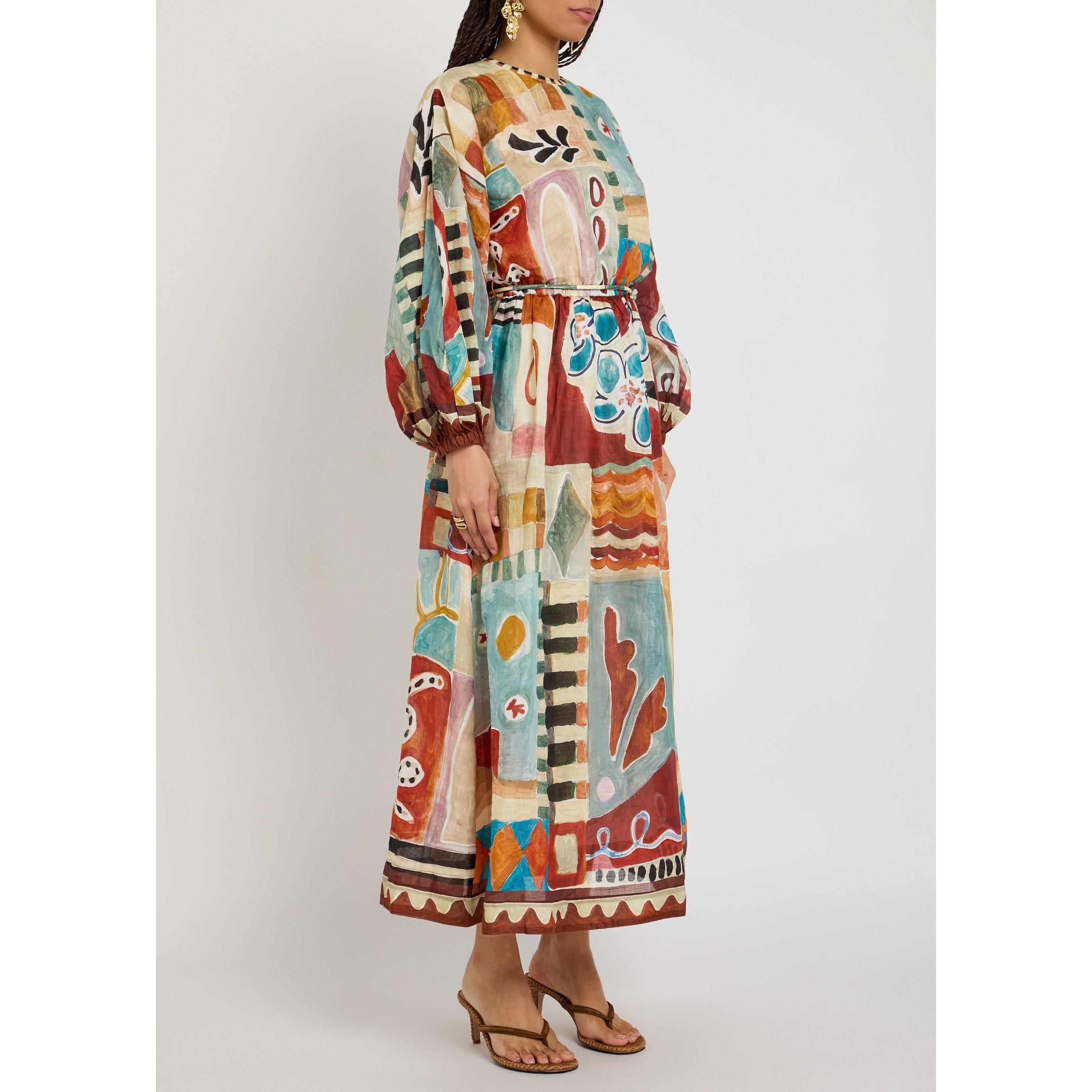MULTICOLOURED - Alemais - LD MICHELLE MIDI DRESS - 2