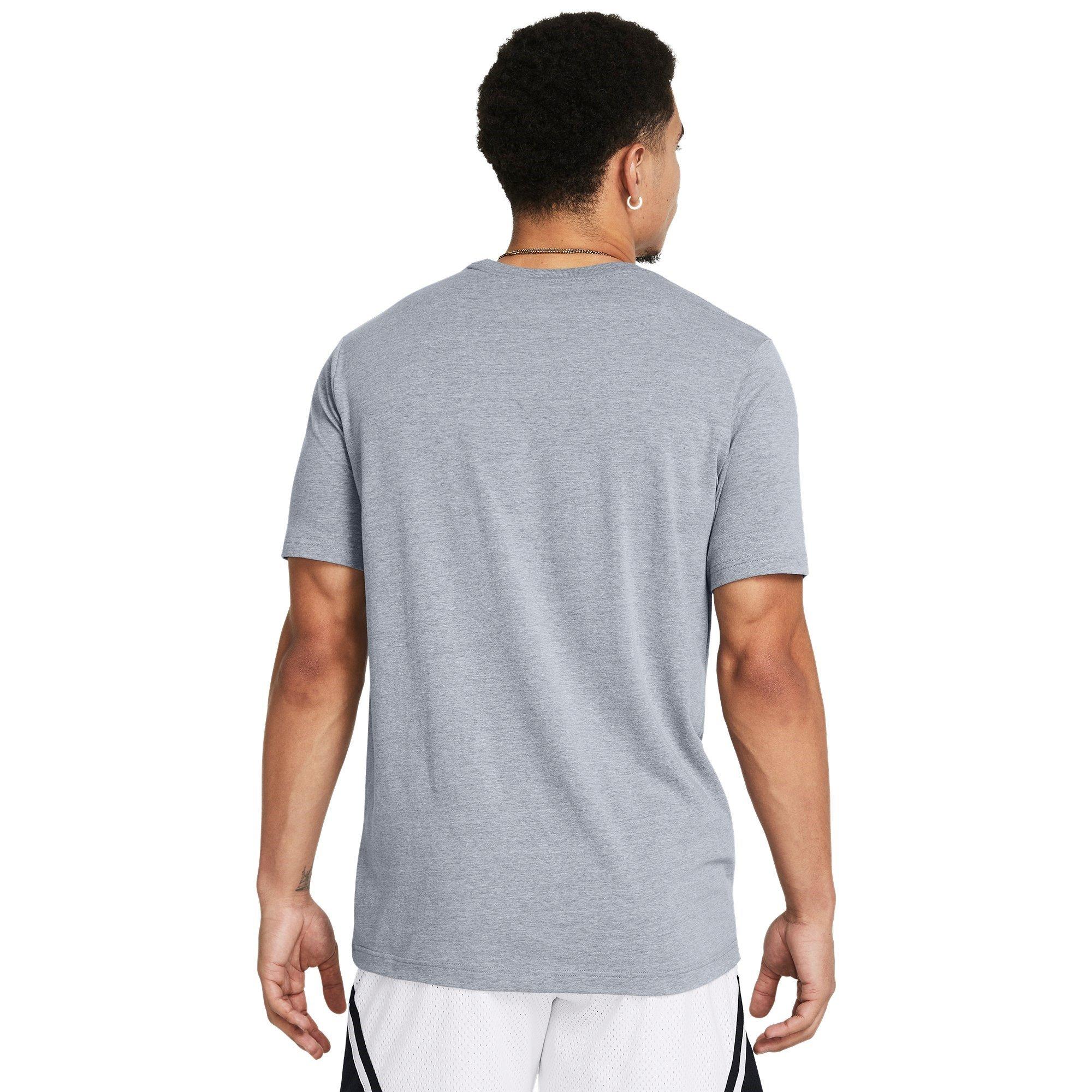 Heather/Zwart - Under Armour - Curry Champ Mindset T-Shirt Mens - 3