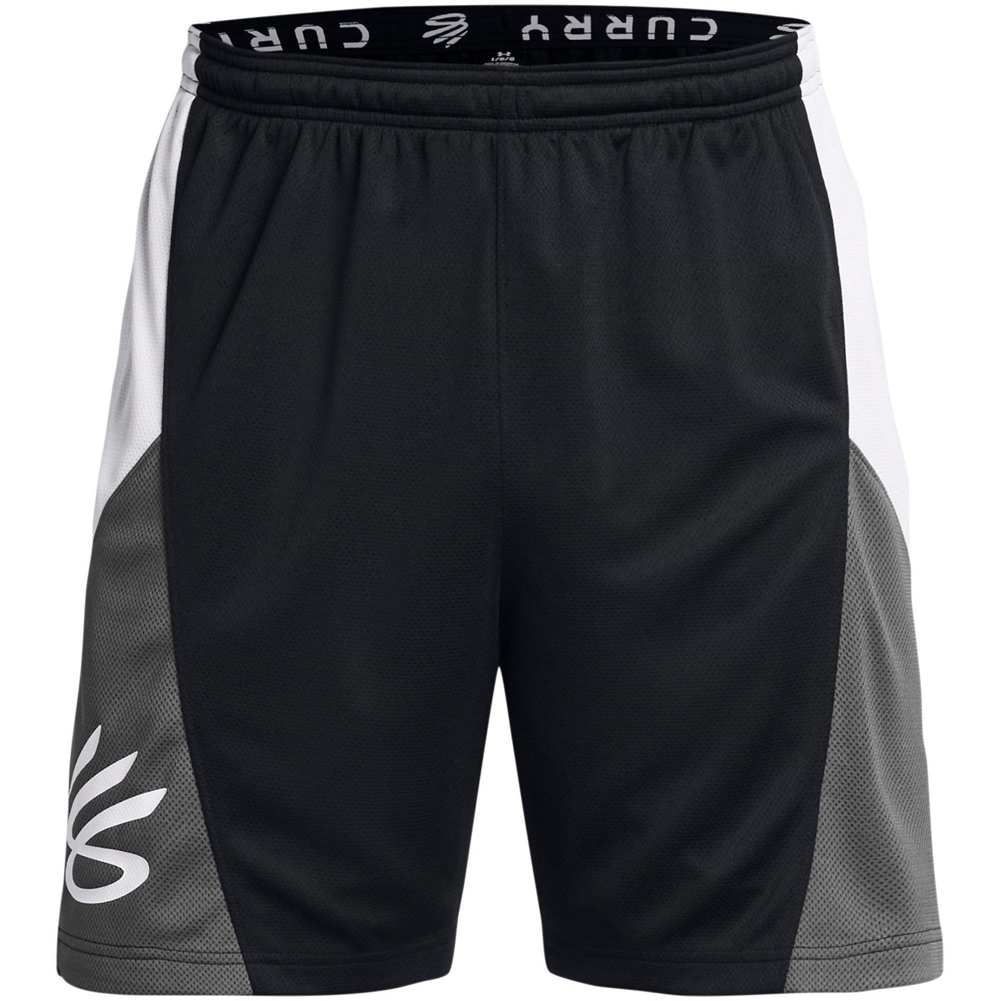 Black/Grey - Under Armour - Men's Curry Splash Basketball Shorts - 1
