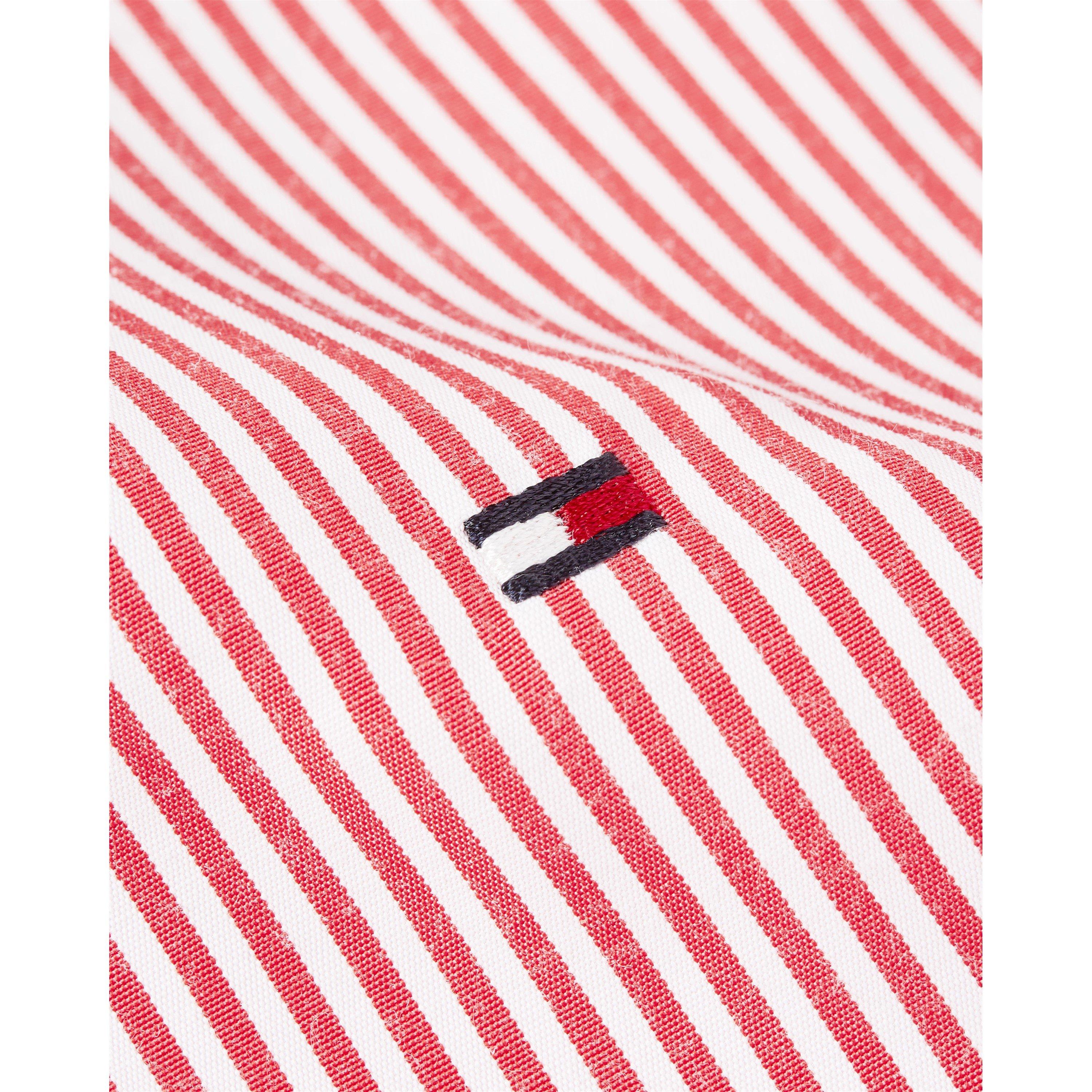 Stp Fierce Red - Tommy Hilfiger - Women's Ithaka Pleated Shirt Dress - 3