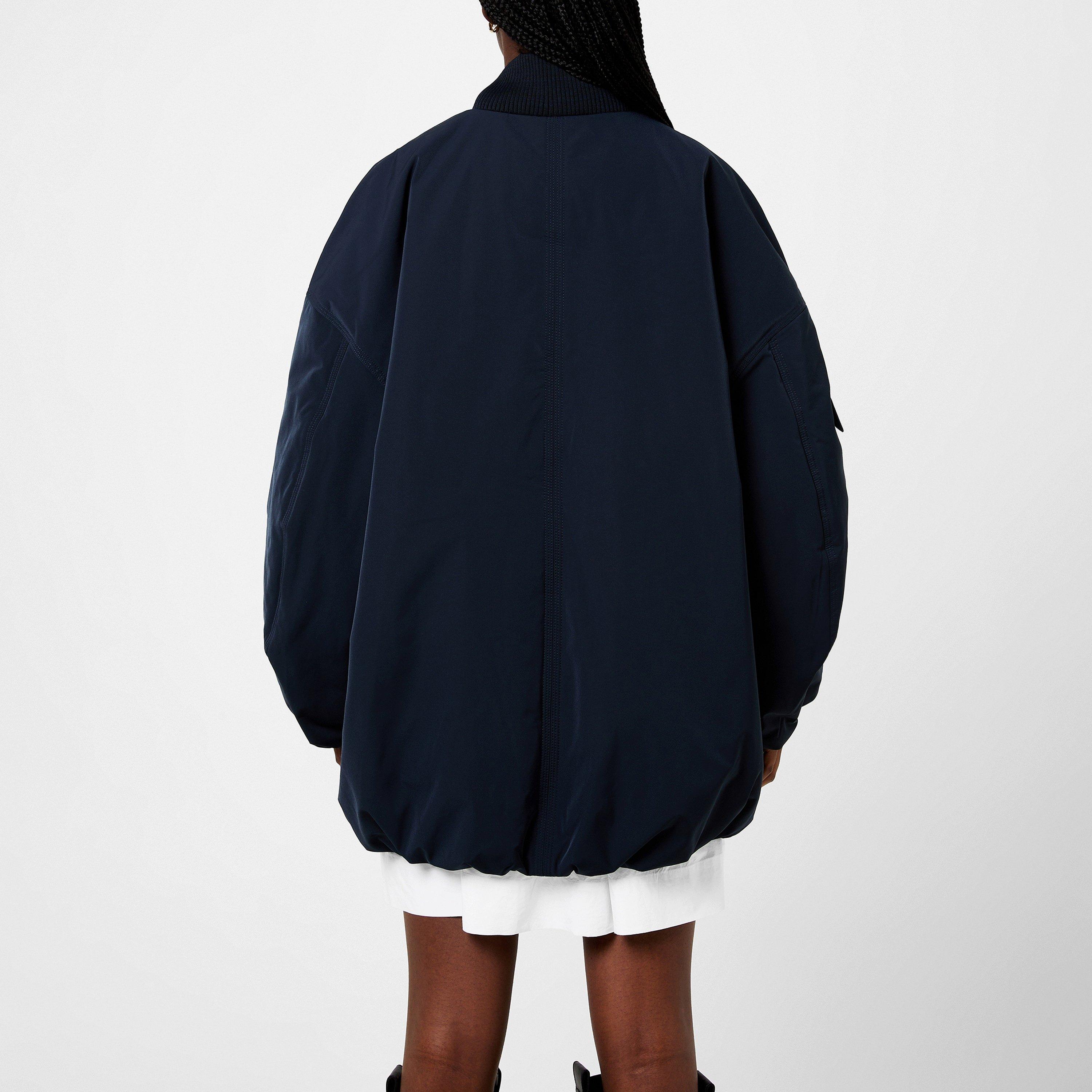 Sky Captain - Ganni - Women's Oversized Bomber Jacket - 3