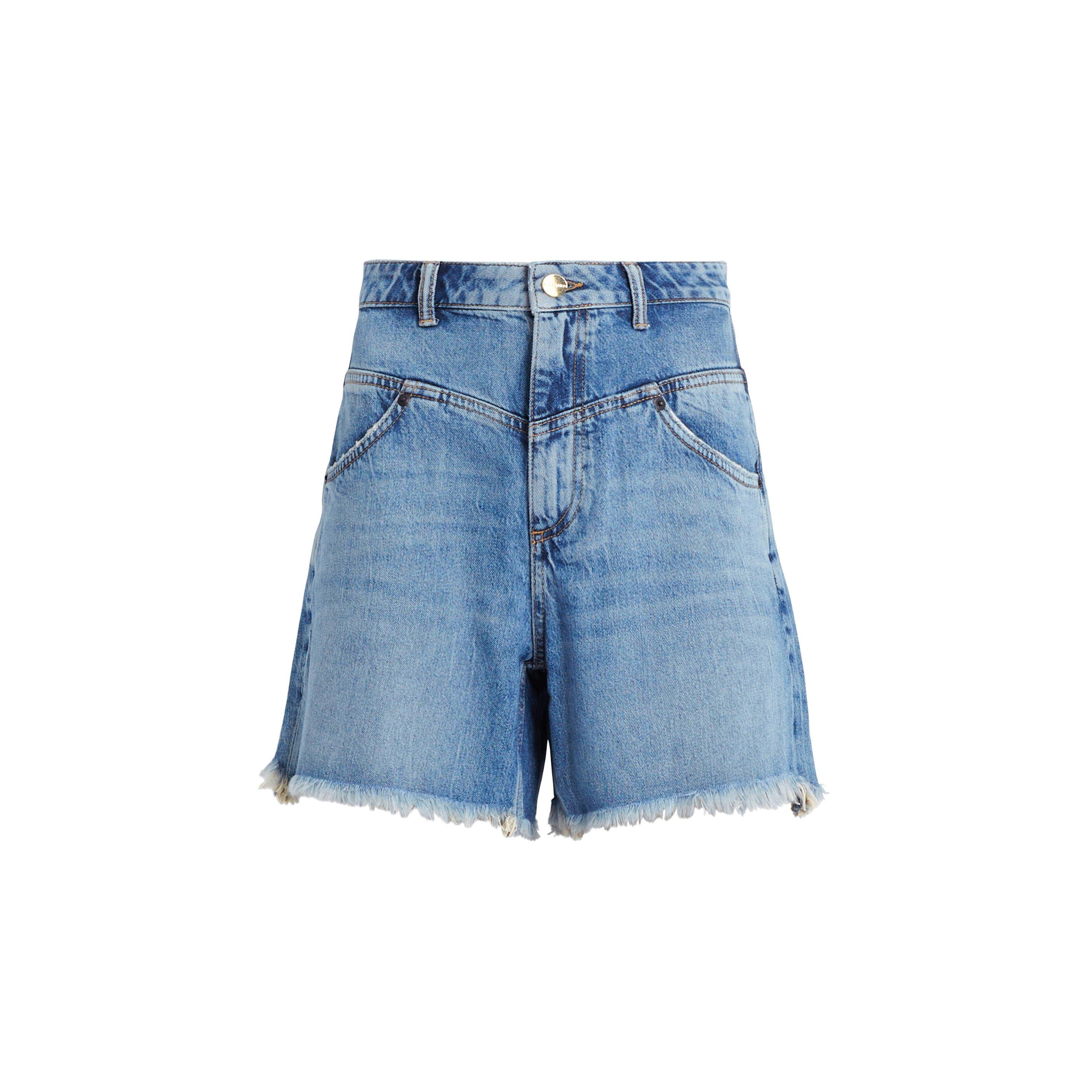 Allsaints Women's Emmy Denim Shorts - Vintage Indigo - 28W 32L