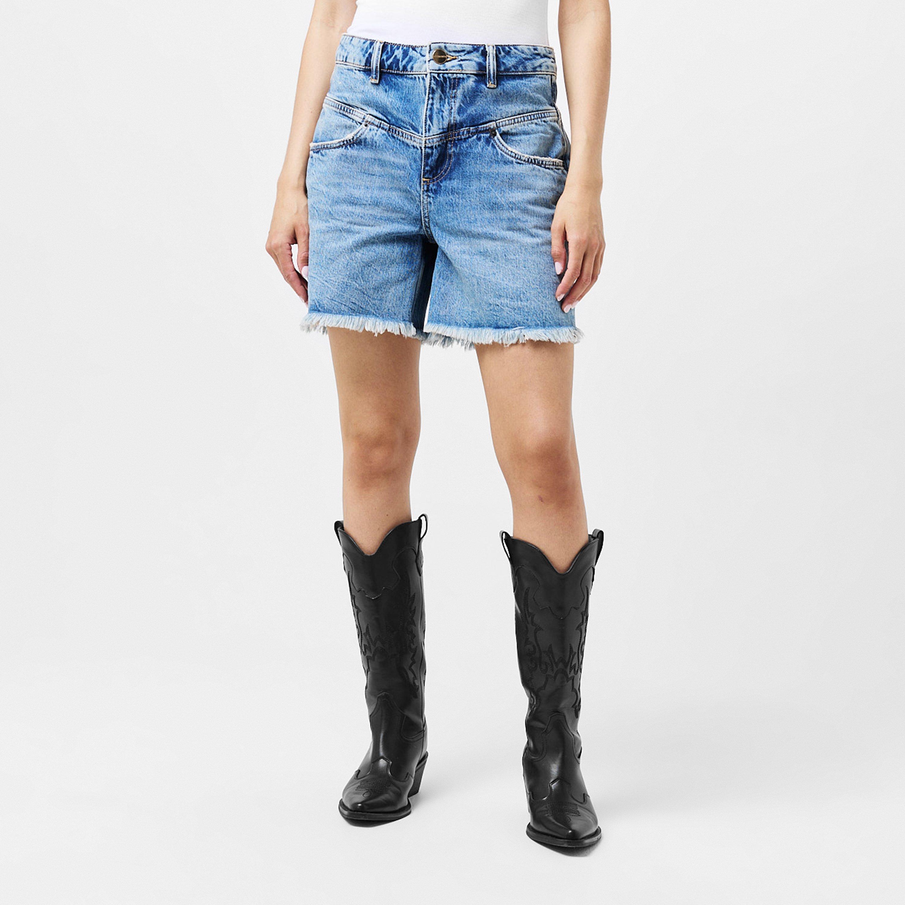 Vintage Indigo - AllSaints - Women's Emmy Denim Shorts - 2