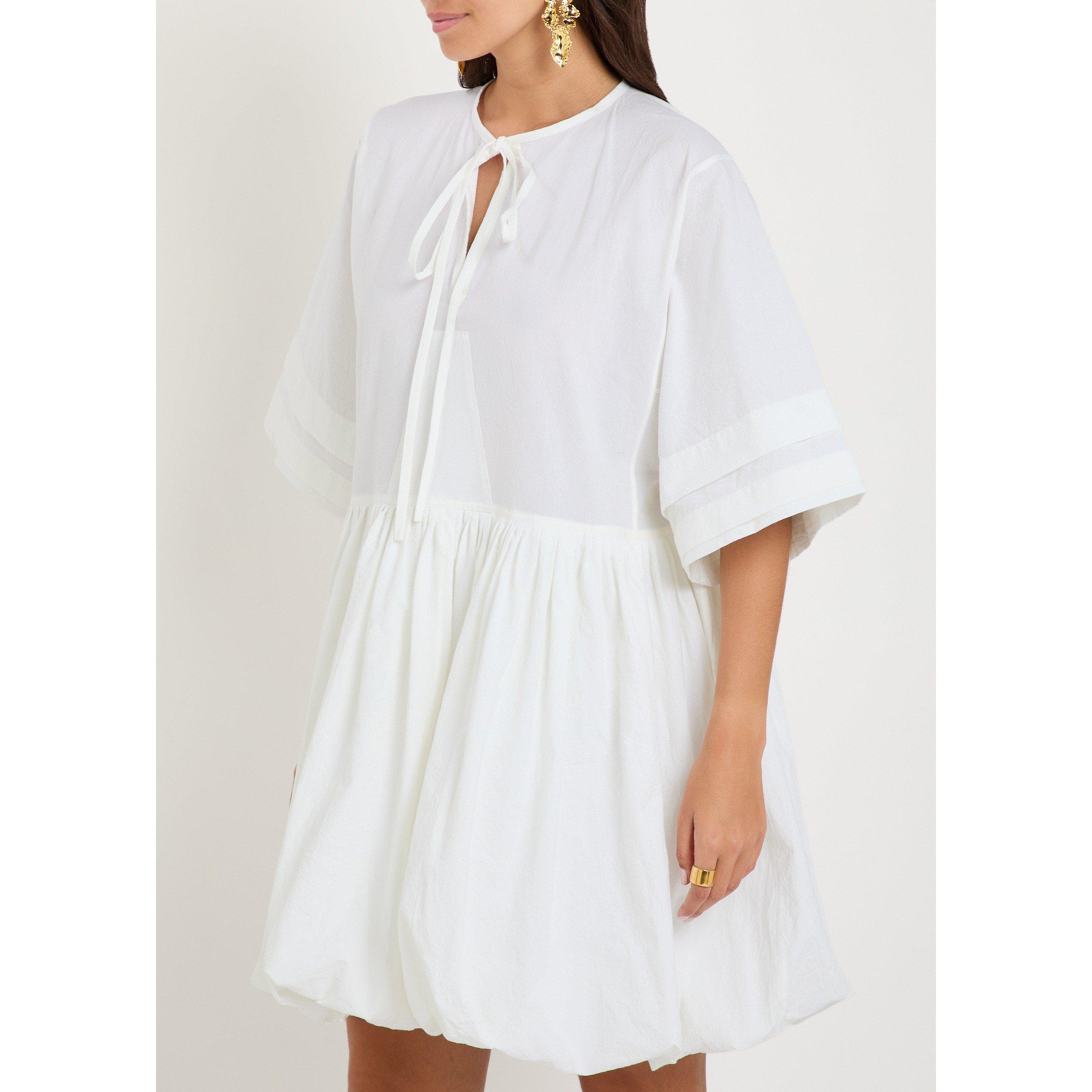 WHITE - Unknown - Women's Pino Cotton Mini Dress - 2