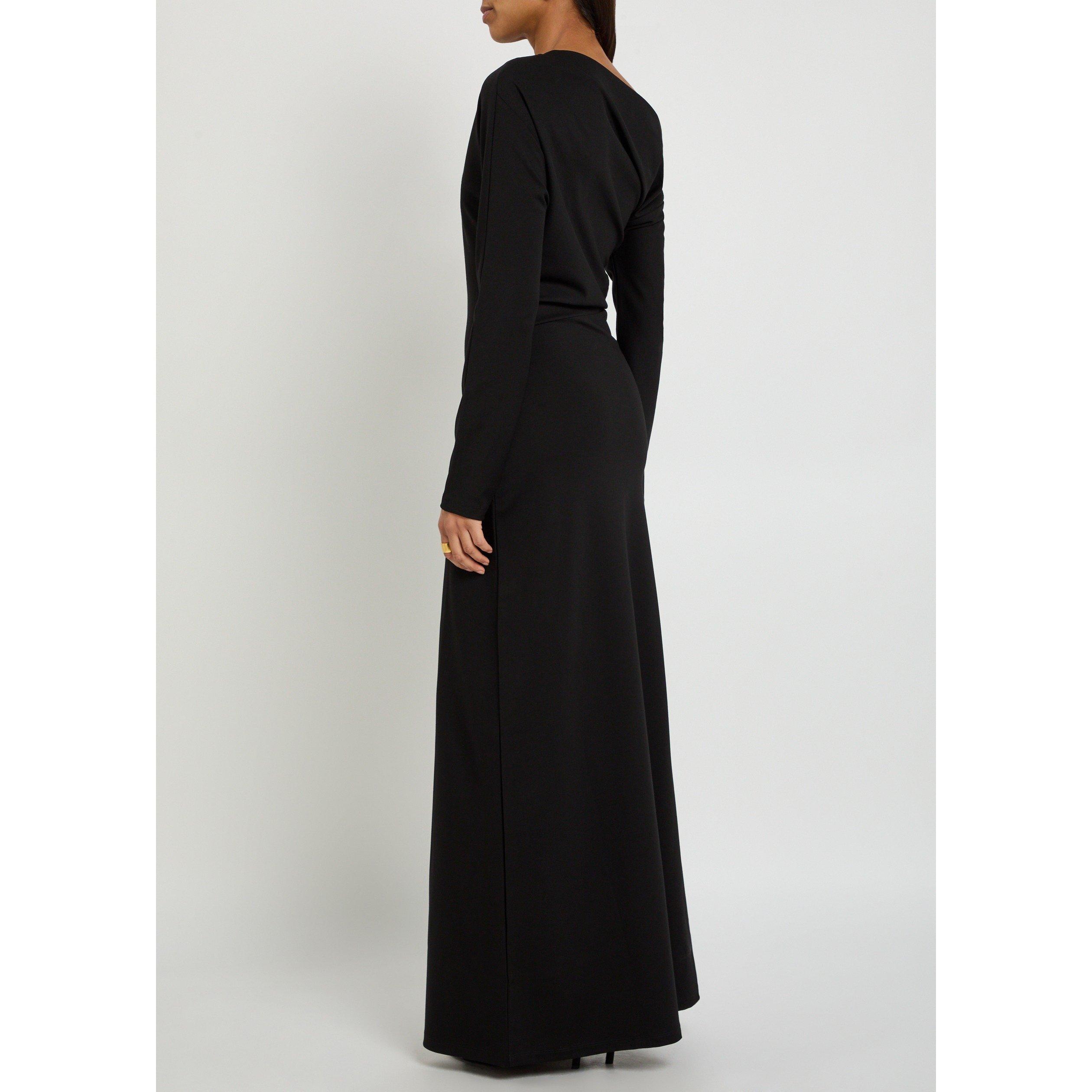 BLACK - Rohe - Twisted jersey dress - 3