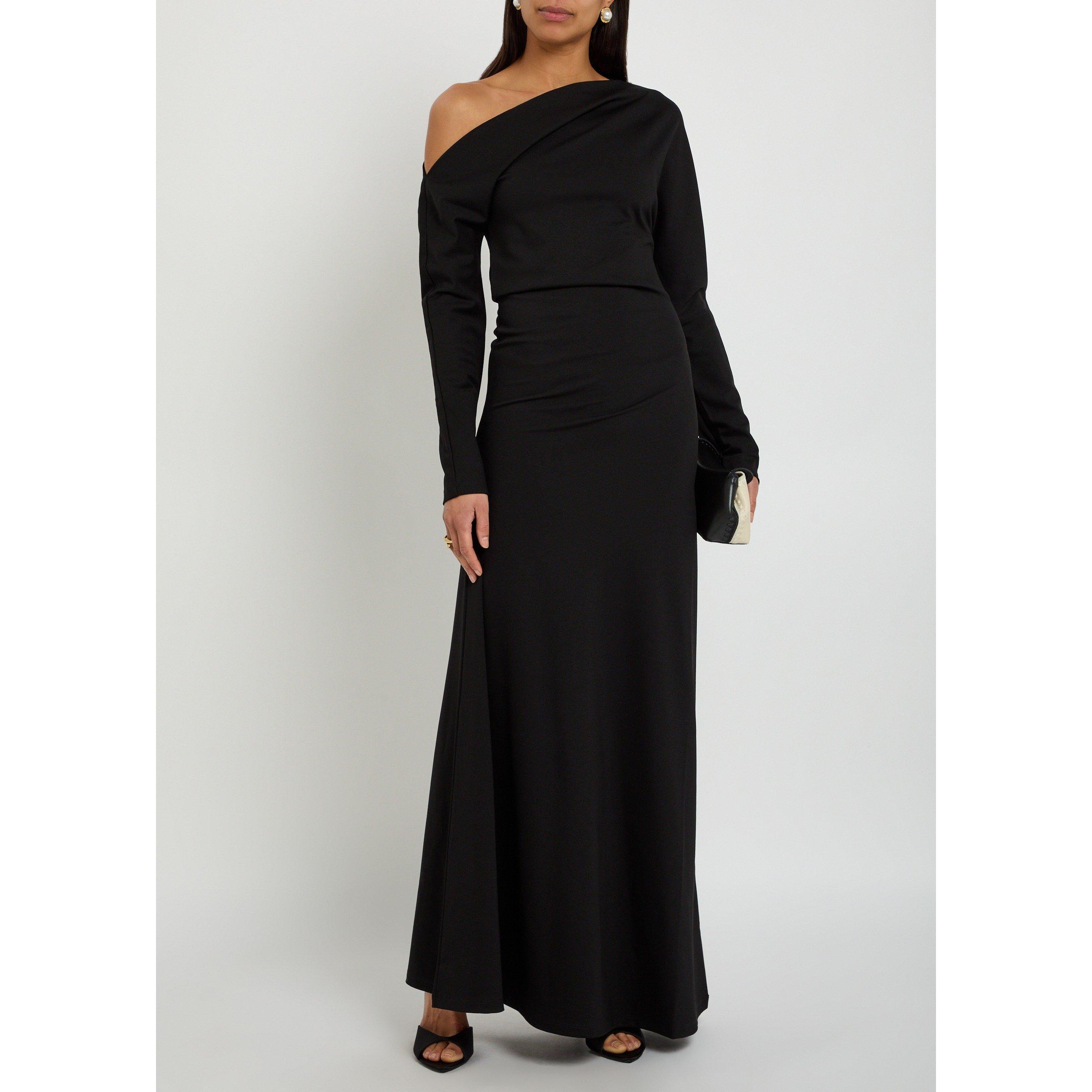 BLACK - Rohe - Twisted jersey dress - 5
