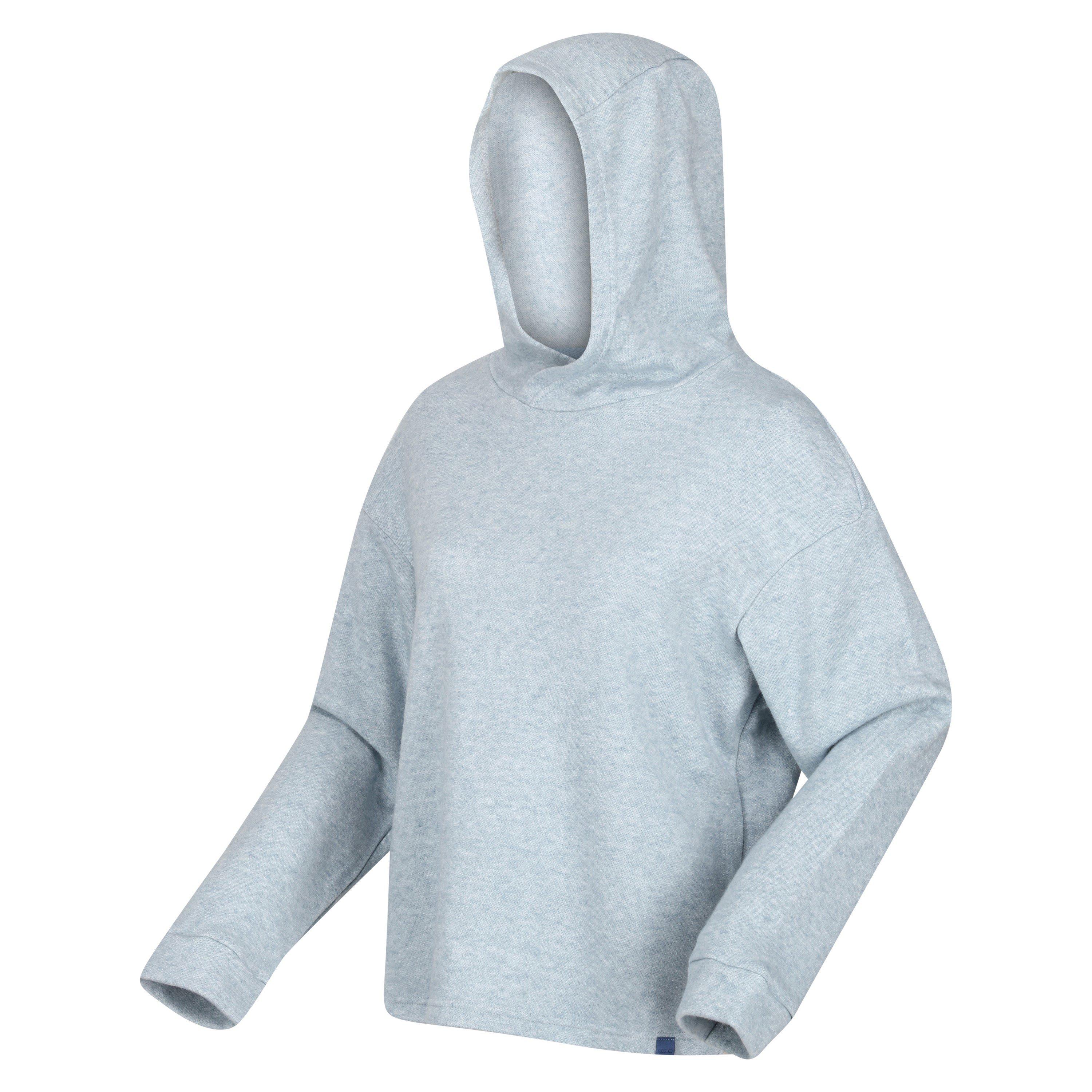 IceGreyMarl - Regatta - Women's Kassidy Tech Fleece Over-The-Head Hoodie - 3