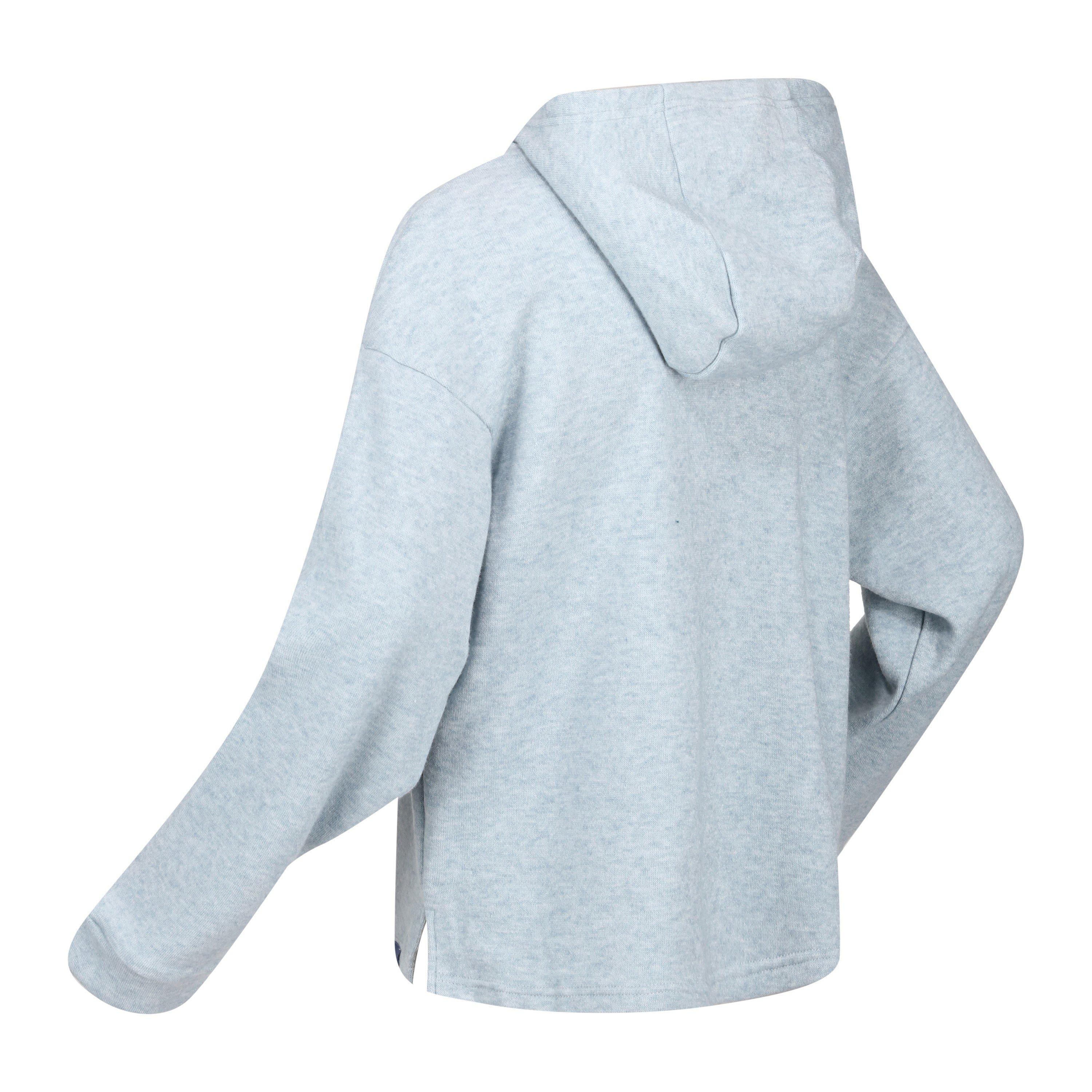 IceGreyMarl - Regatta - Women's Kassidy Tech Fleece Over-The-Head Hoodie - 4