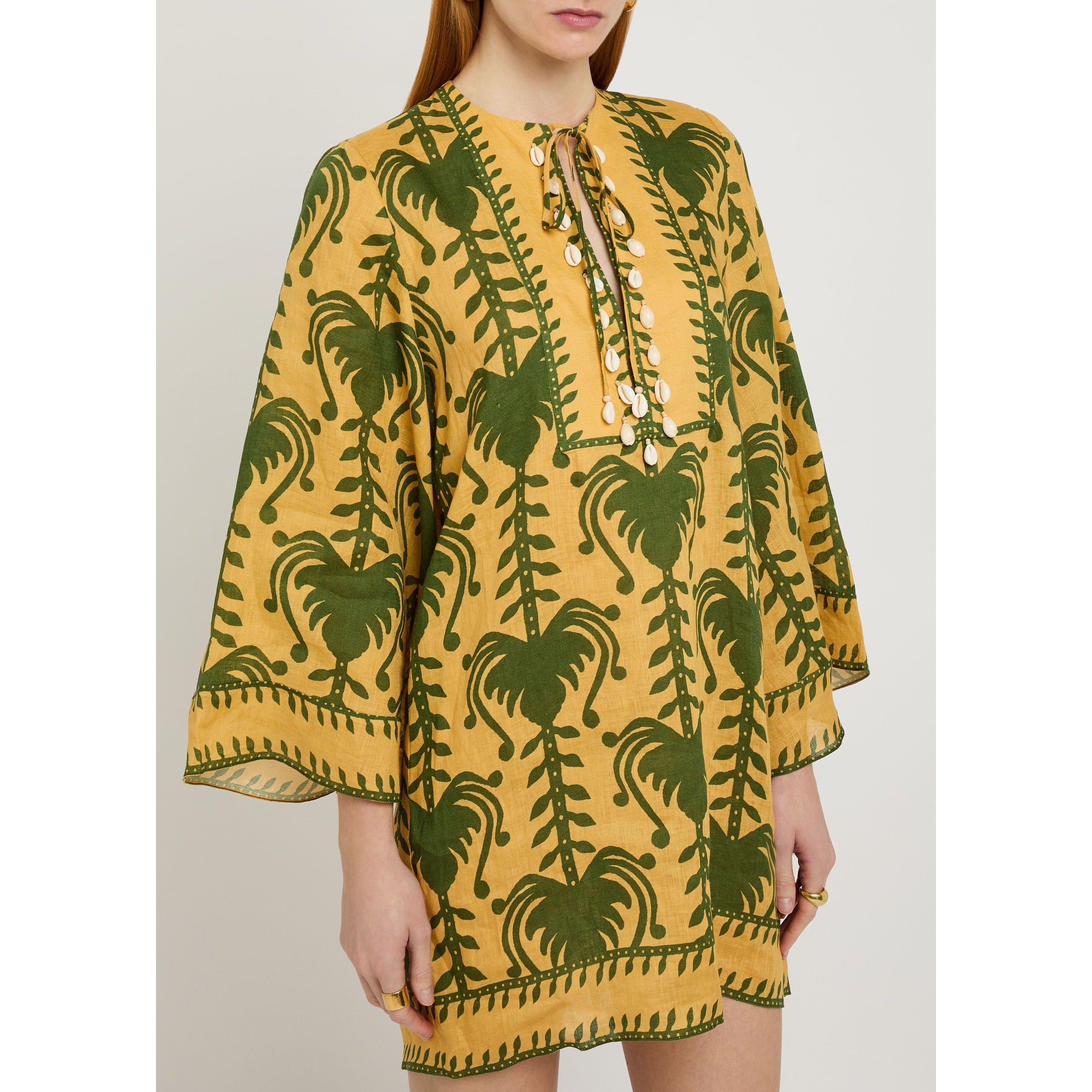 YELLOW AND OTHE - Johanna Ortiz - WILD SAVANNAH TUNIC DRESS - 2