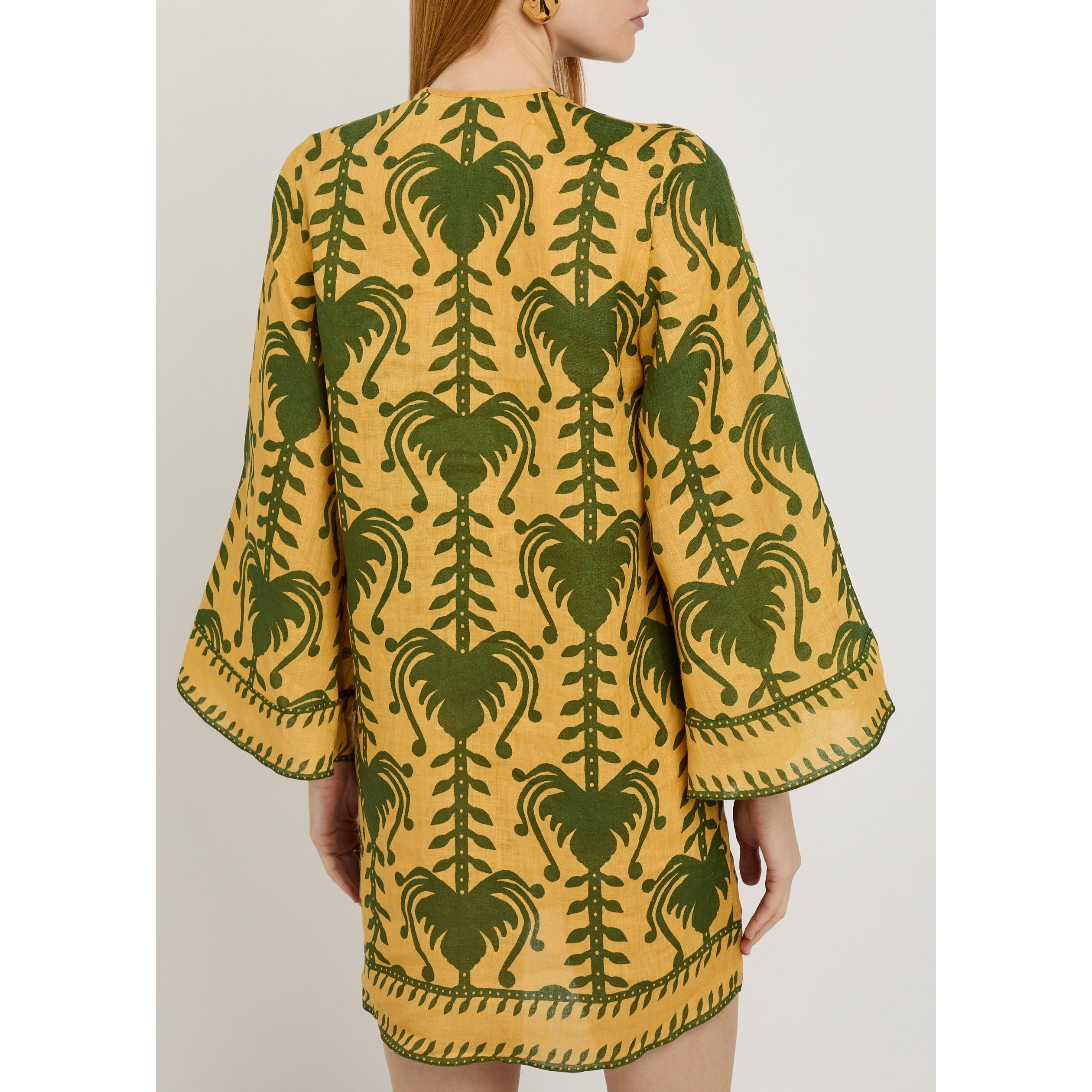 YELLOW AND OTHE - Johanna Ortiz - WILD SAVANNAH TUNIC DRESS - 3