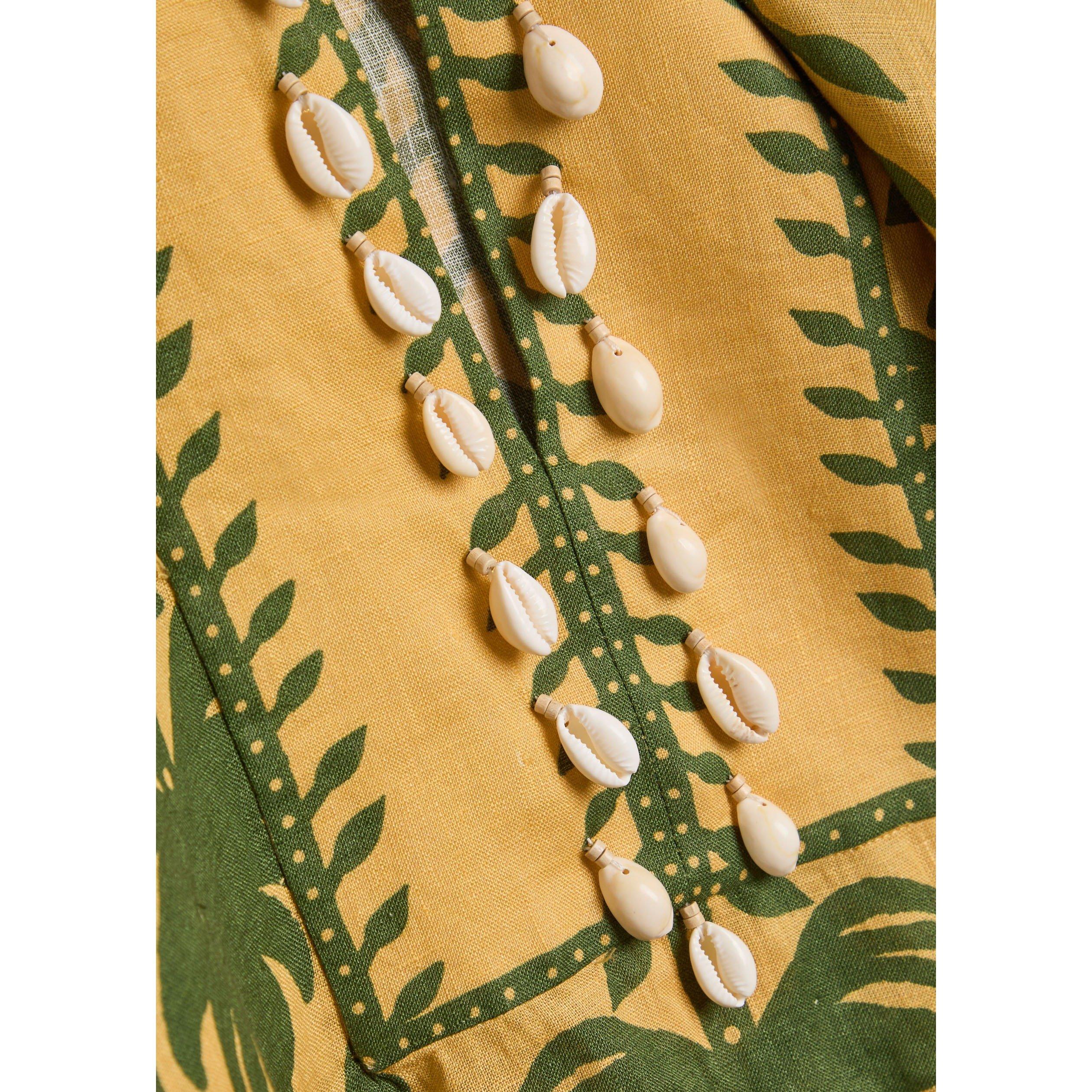 YELLOW AND OTHE - Johanna Ortiz - WILD SAVANNAH TUNIC DRESS - 4