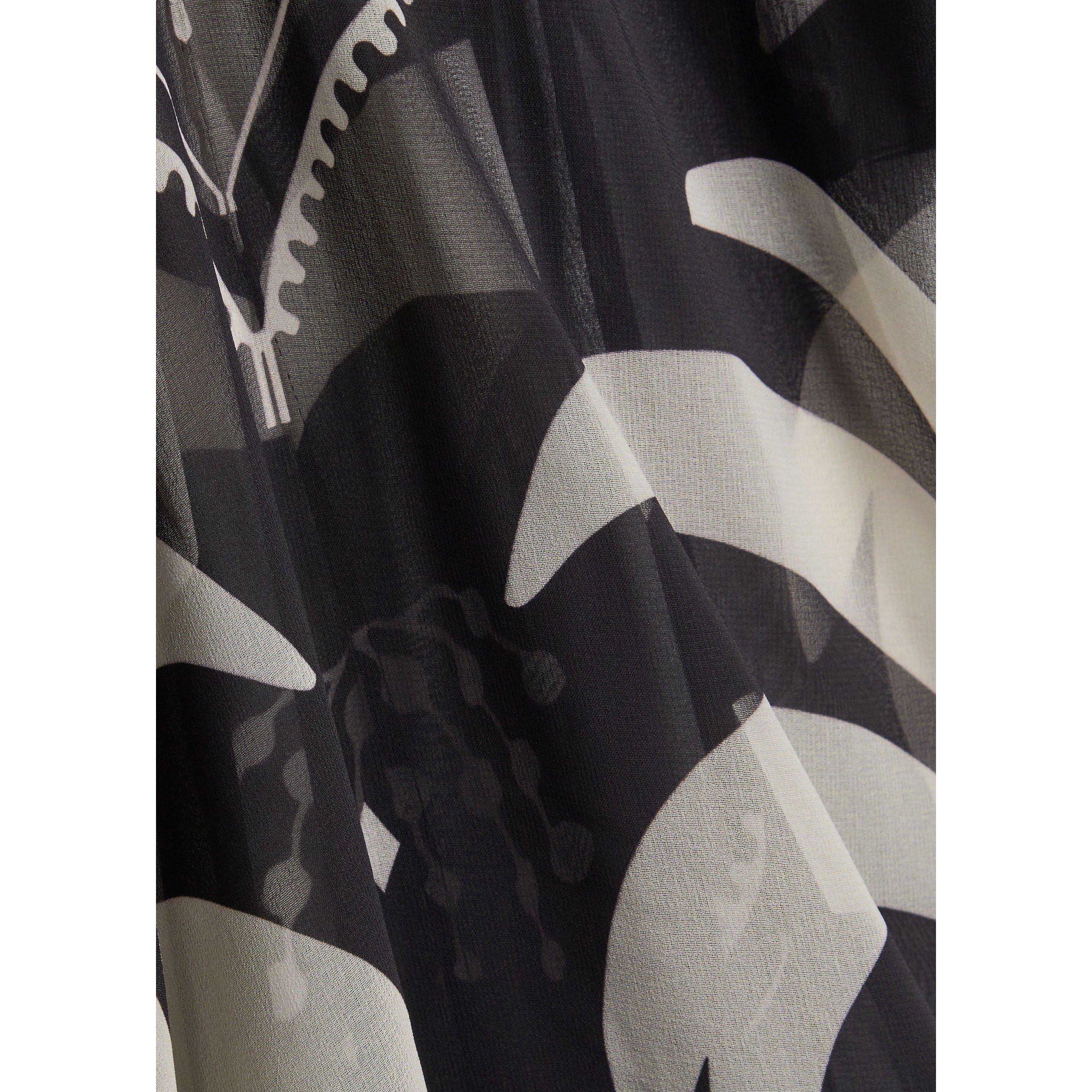 BLACK AND OTHER - Johanna Ortiz - SPIRITUAL HEALERS ANKLE DRESS - 4