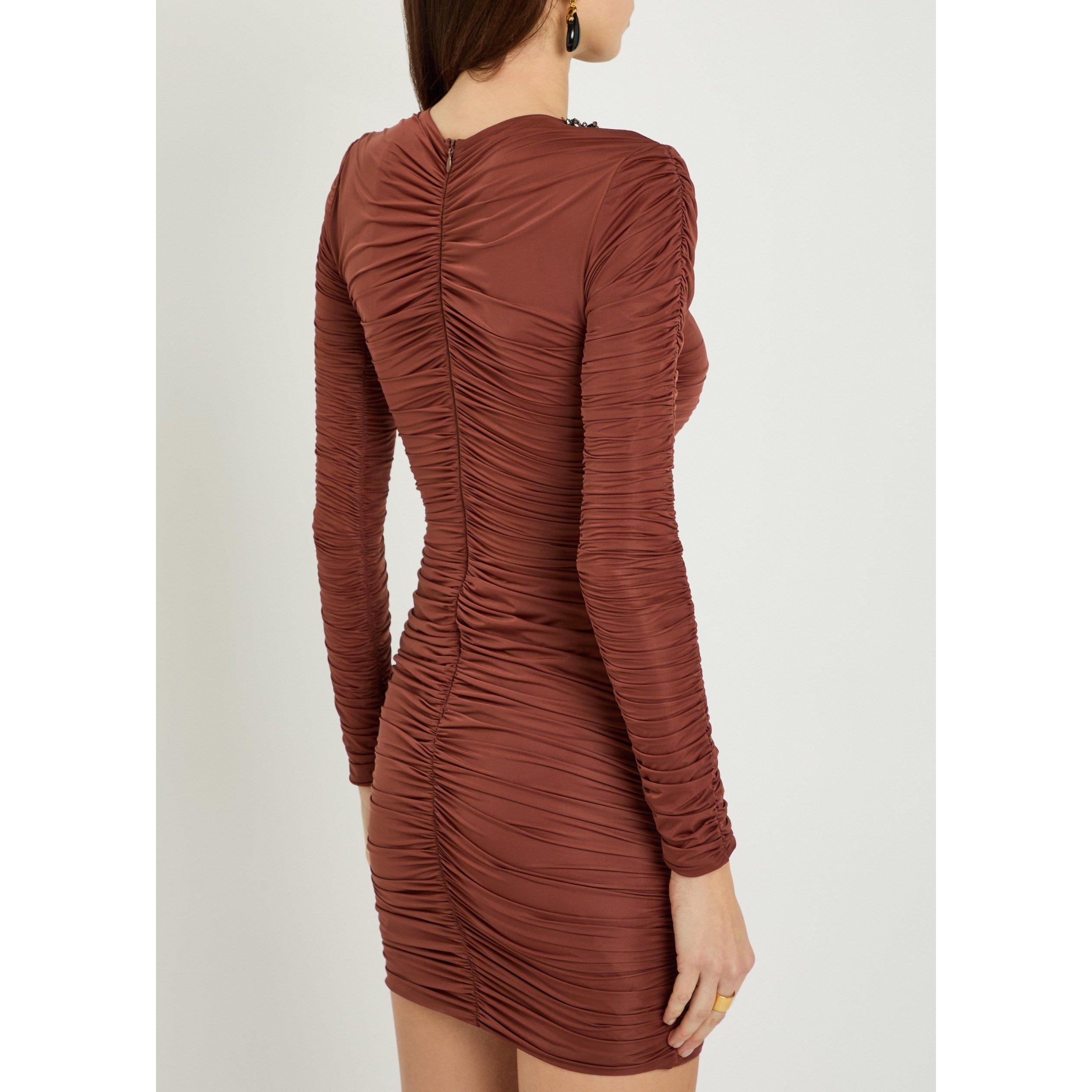 BROWN - Unknown - Women's Ross Mini Dress - 3