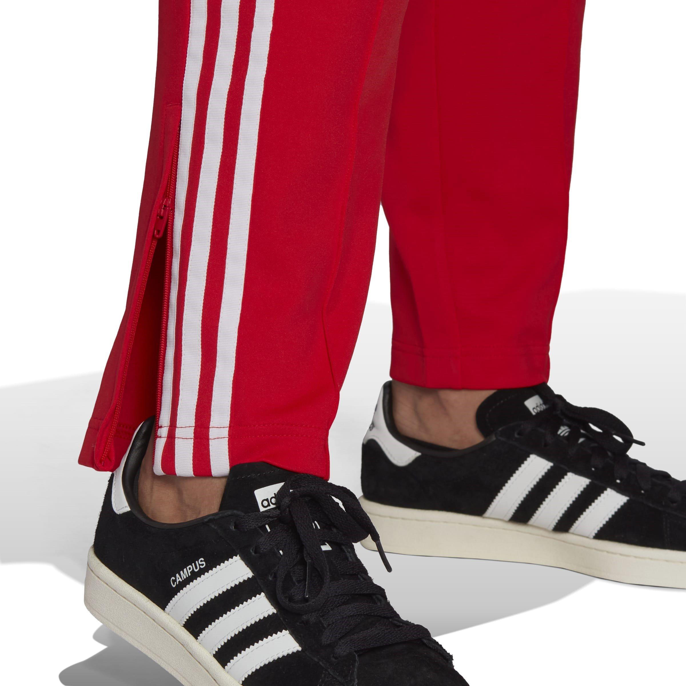 Red - adidas Originals - Adicolour Sst Plus Size Tracksuit Bottoms - 6