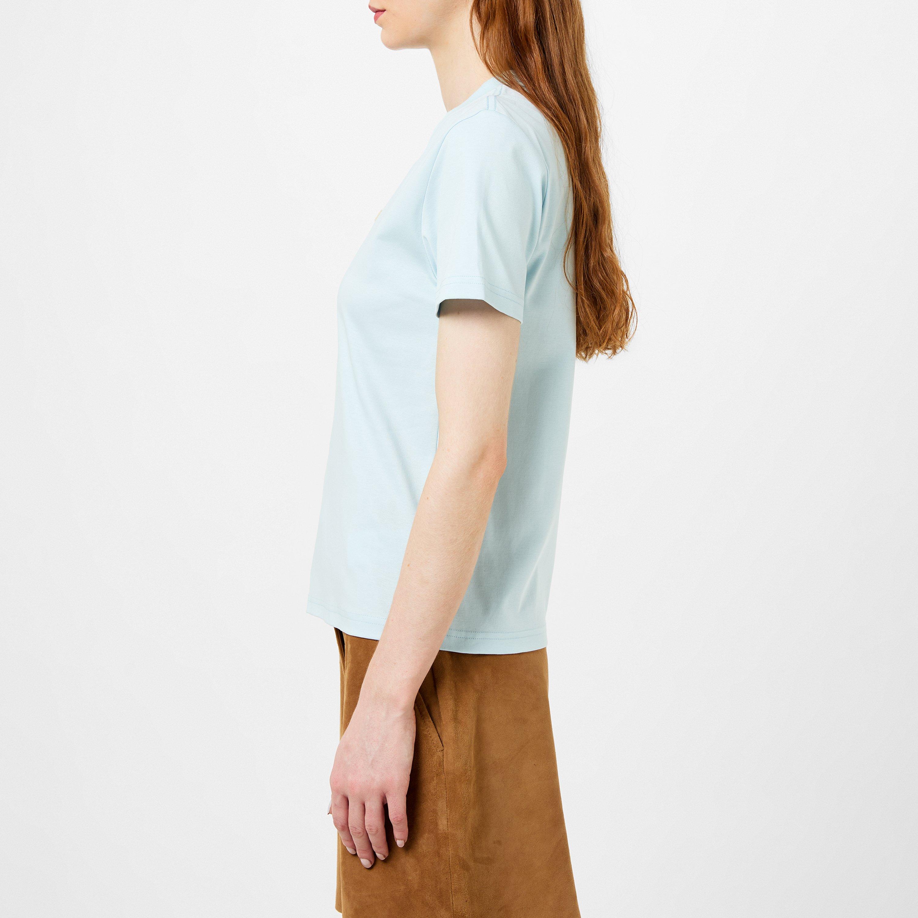 Azur - Lanvin - Women's Regular Fit T-Shirt - 2