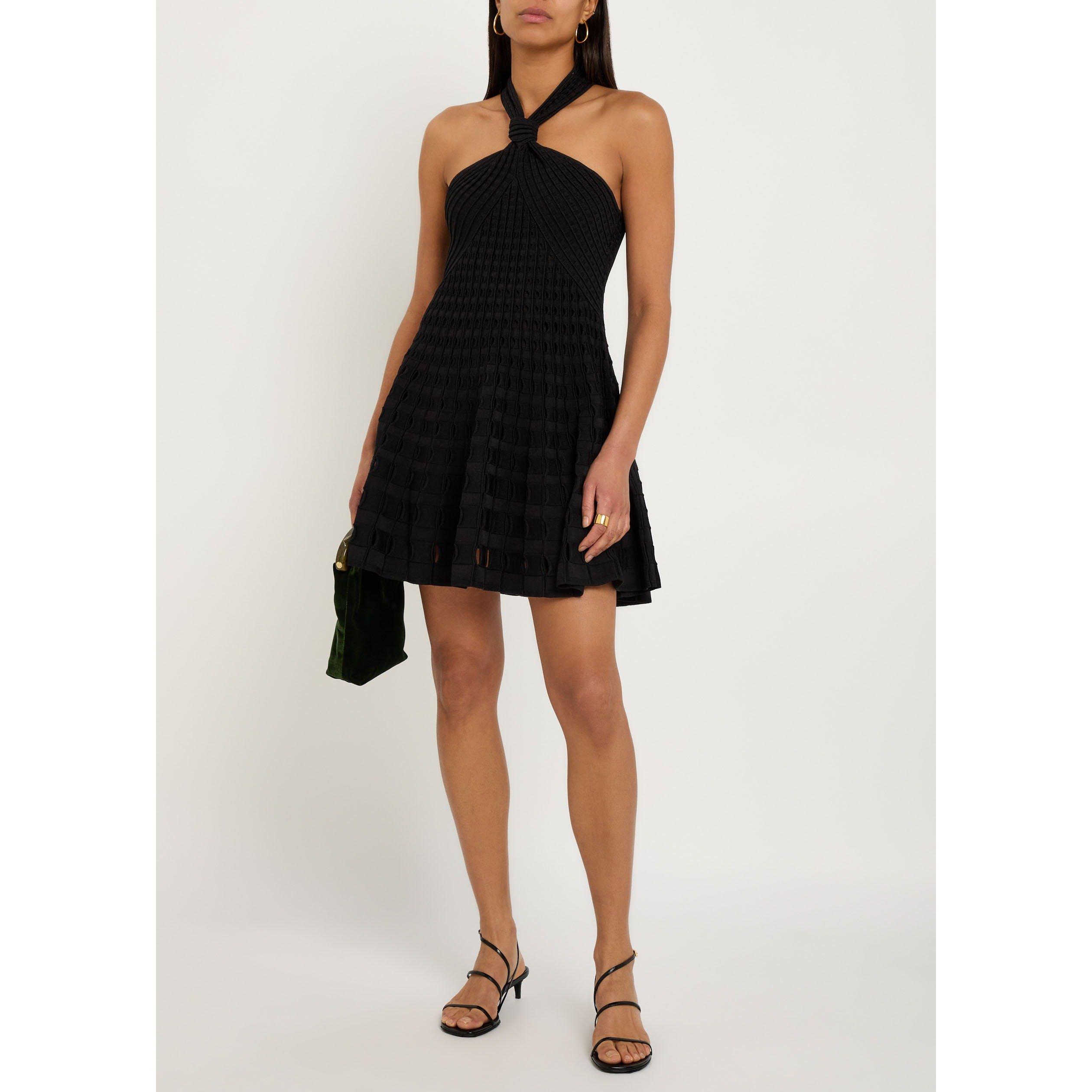 BLACK - Jonathan Simkhai - SD JENNA MINI DRESS - 5