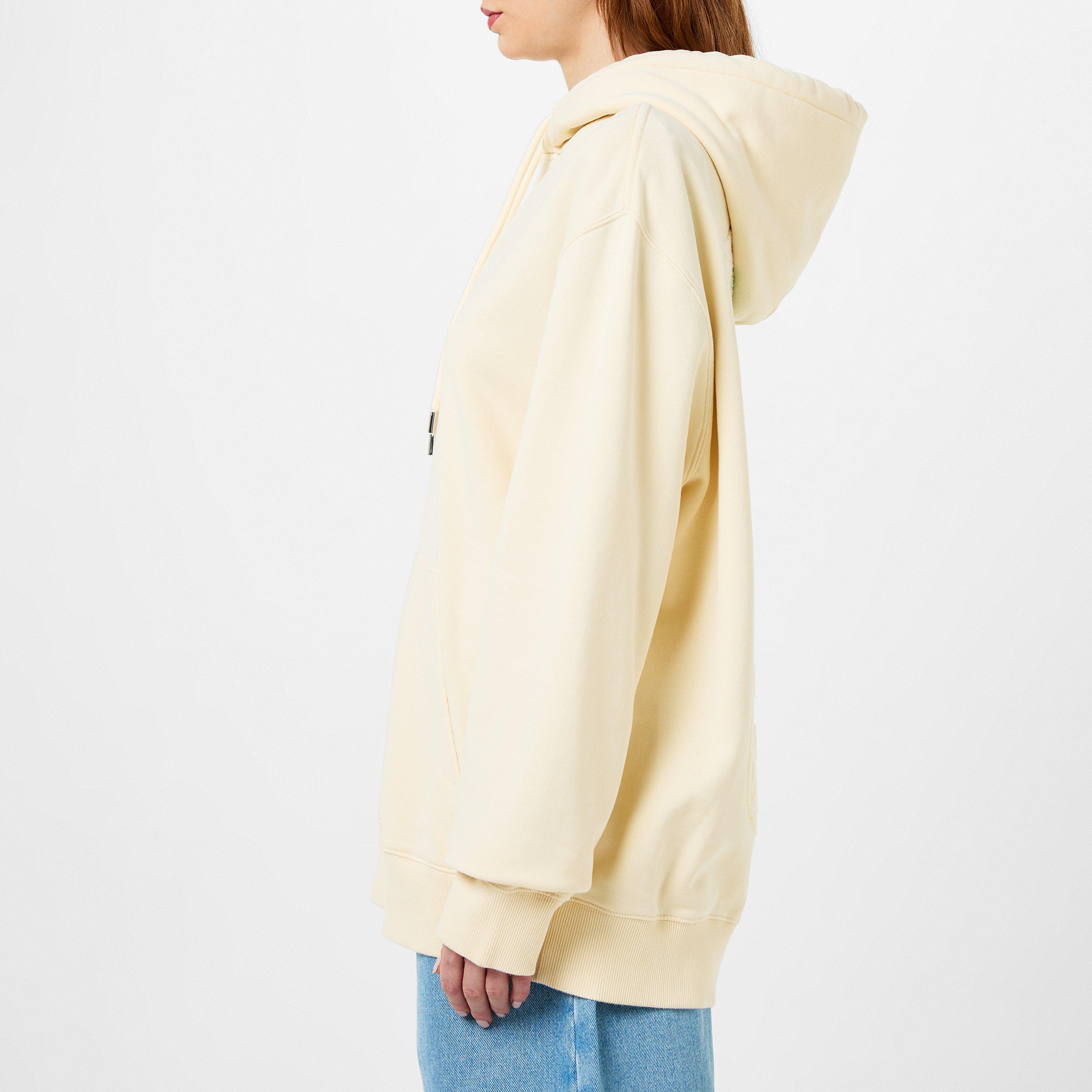 Vanille - Lanvin - Women's Embroidered Floral Hoodie - 2