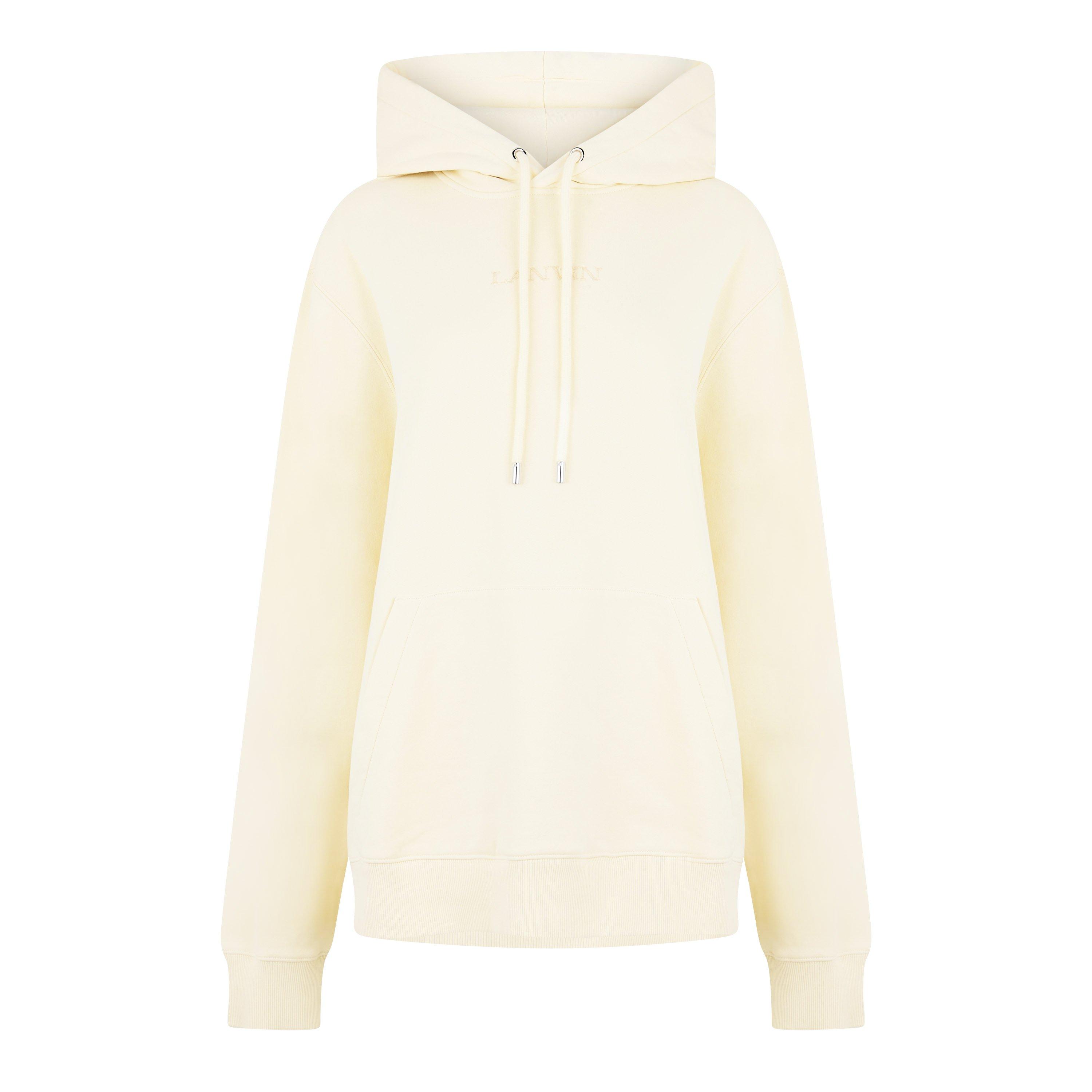 Vanille - Lanvin - Women's Embroidered Floral Hoodie - 5