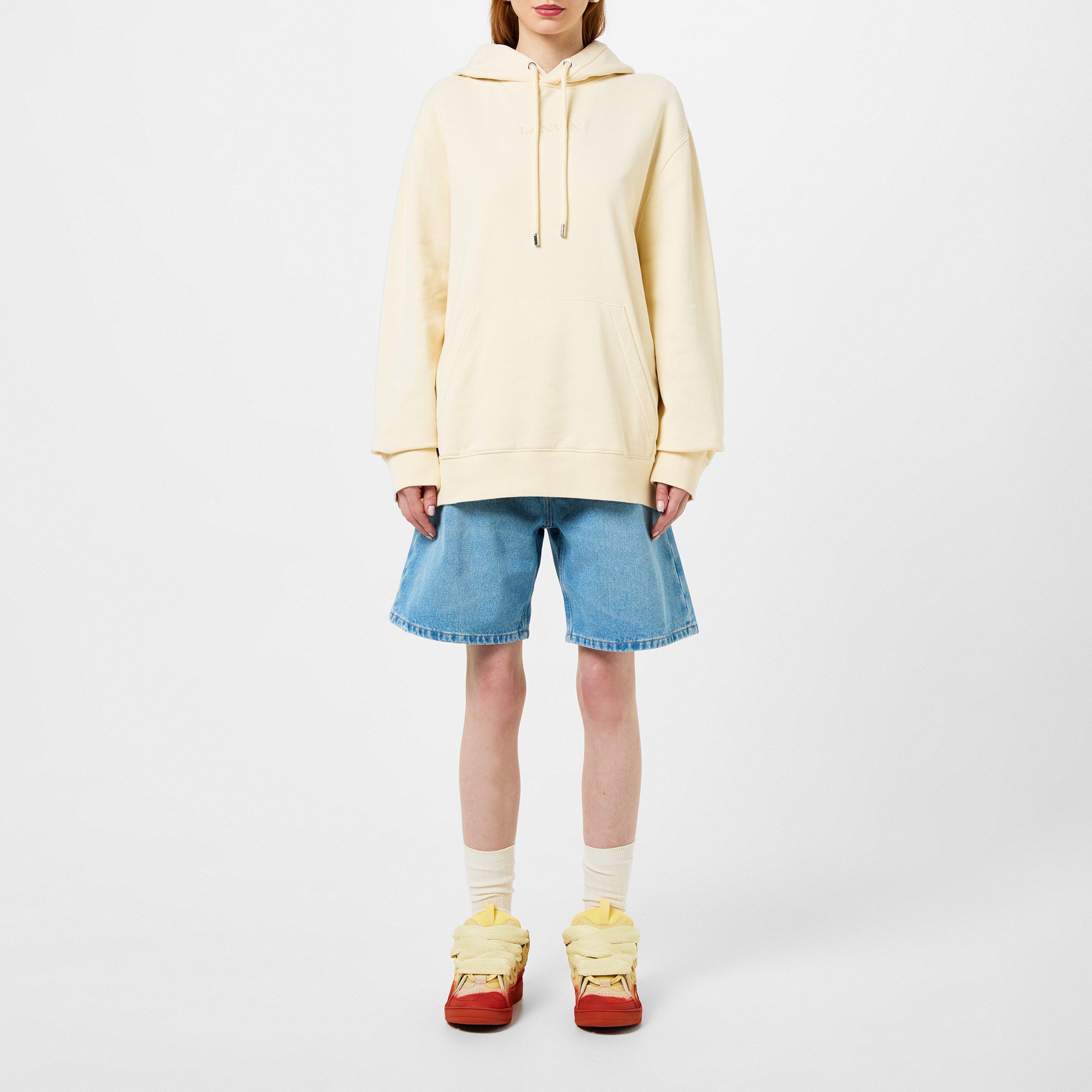 Vanille - Lanvin - Women's Embroidered Floral Hoodie - 4